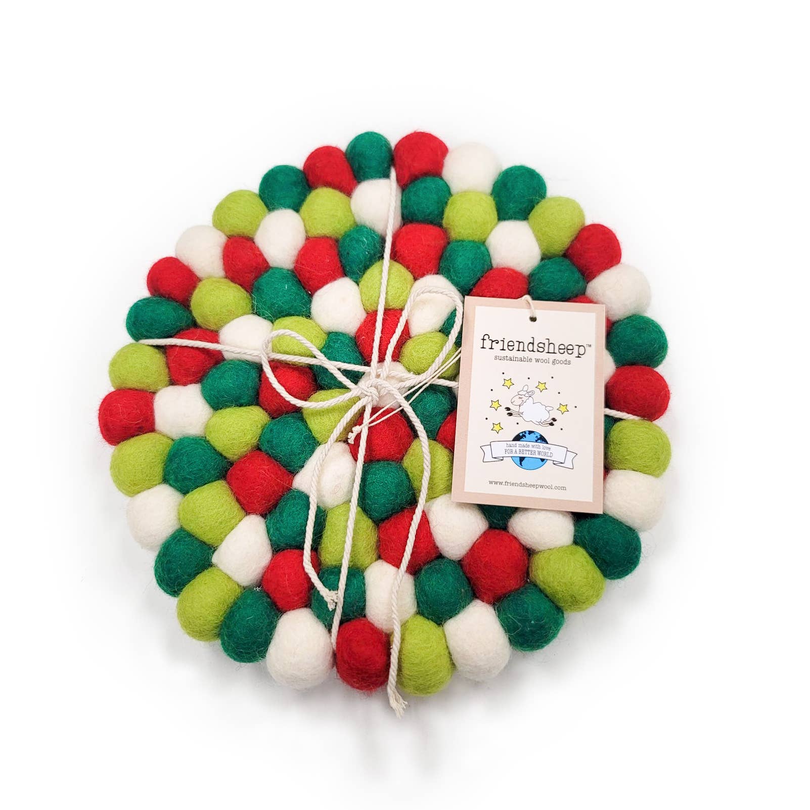 North Pole Eco Coasters and Trivets: Set of 4 - Eco Coasters - Image 2