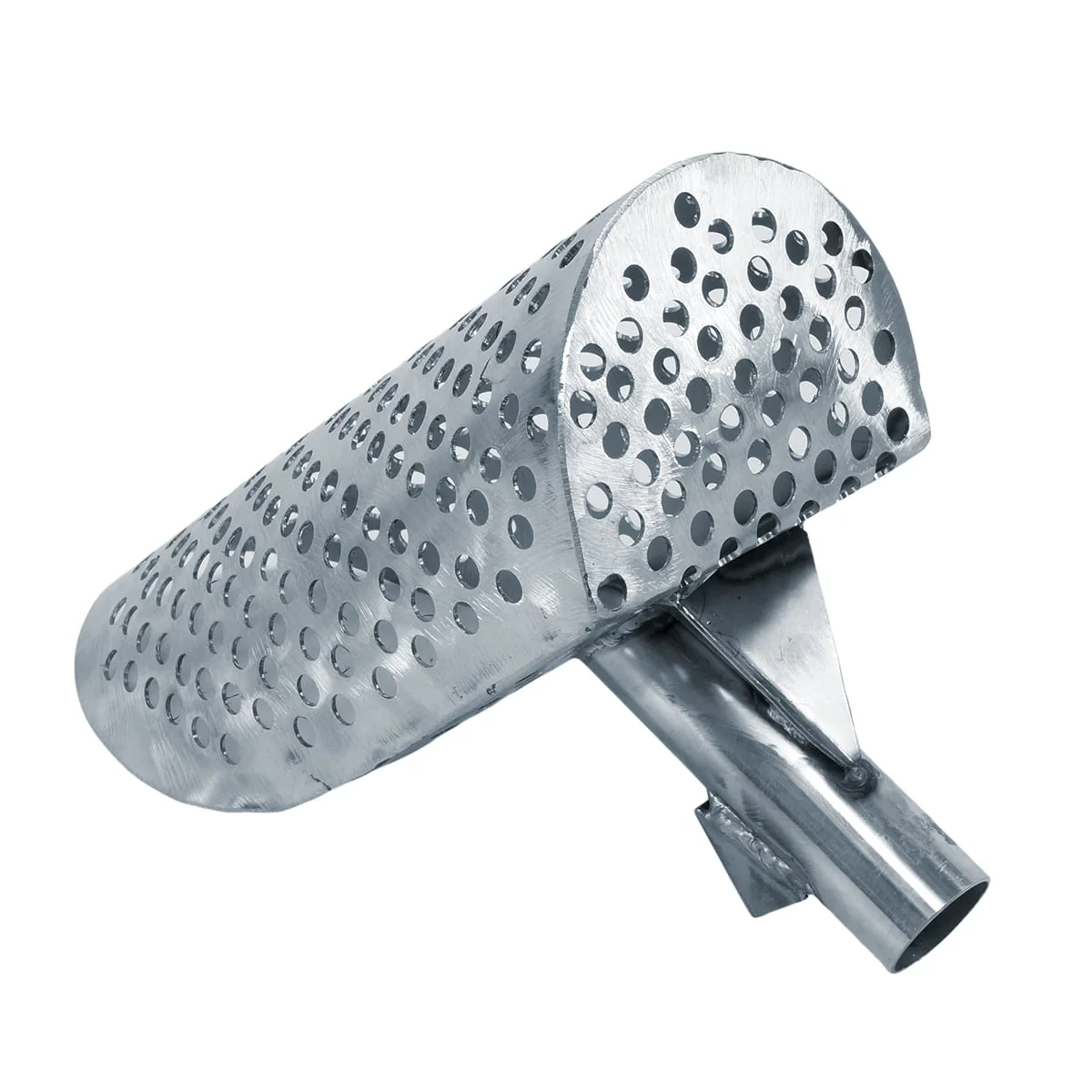 Dune Scoops Poseidon 10 x 5" Stainless Metal Detector Sand Scoop Round Holes - Image 2