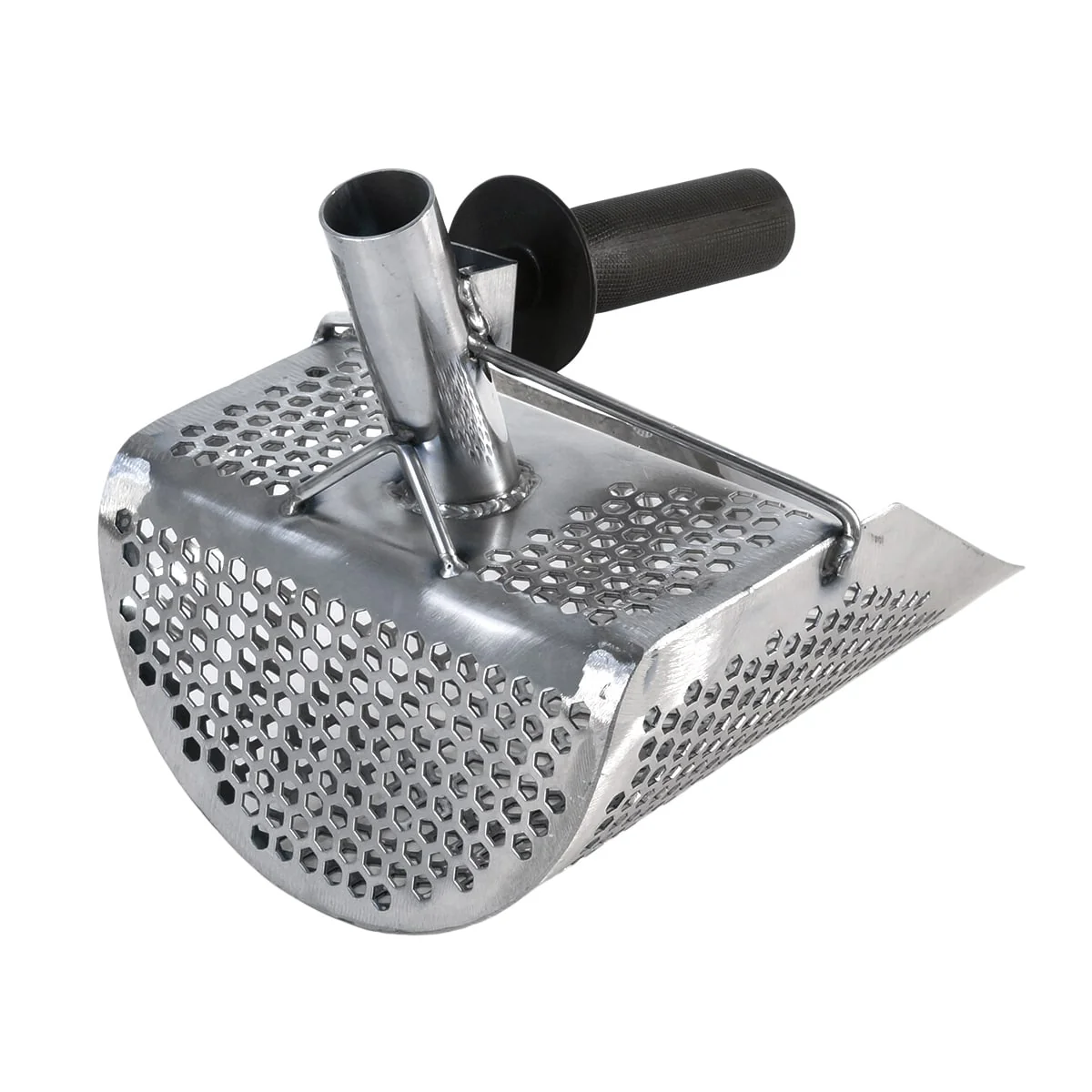 Dune Scoops Kraken 11" x 8" Stainless Steel Metal Detector Sand Scoop w/ 2 mount holes - Image 3