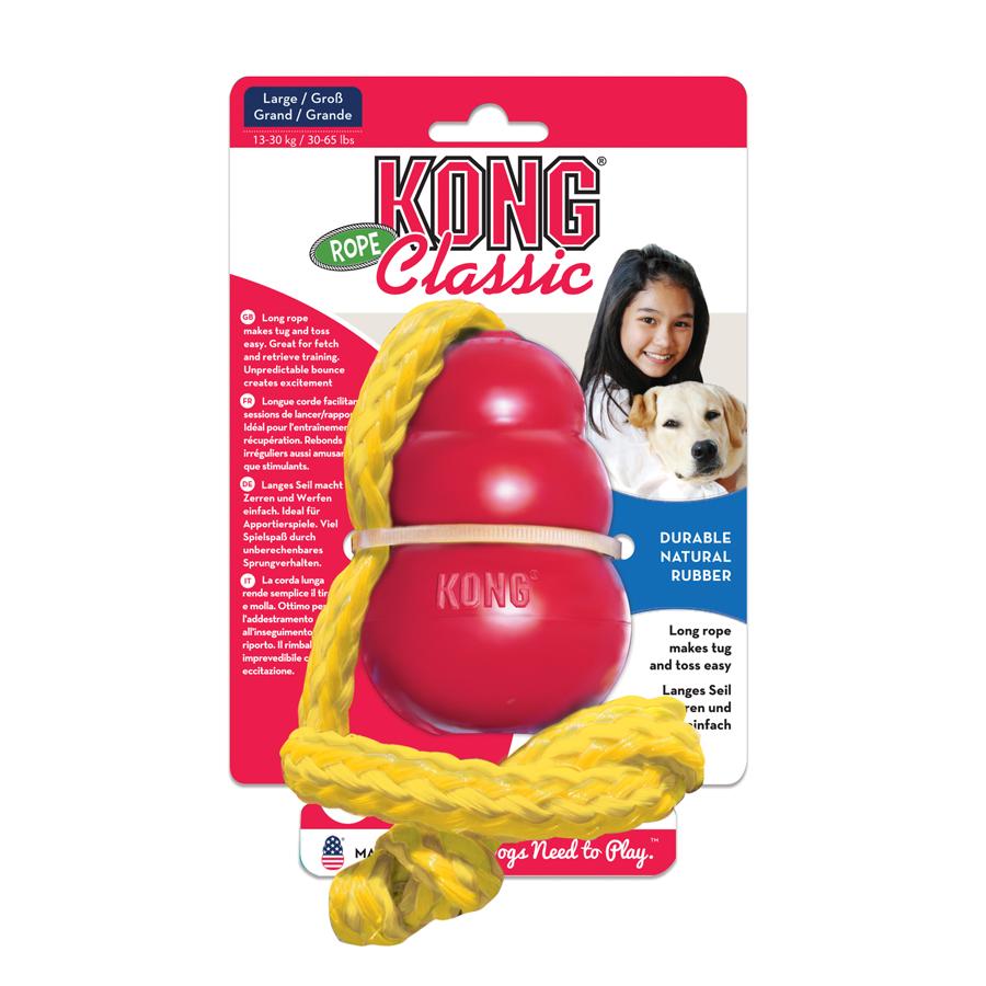 KONG Classic w/ Rope - Image 1