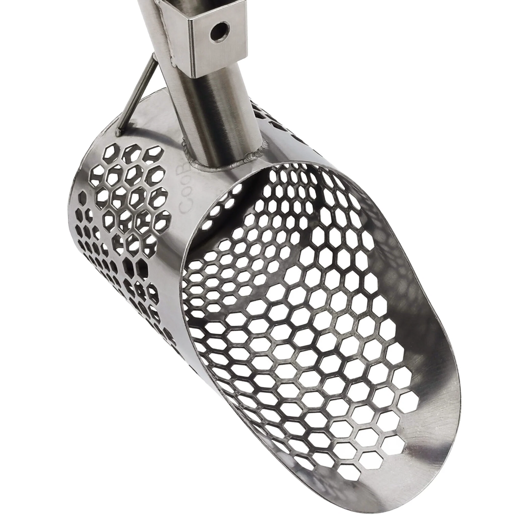 CooB 7.85″ x 4.75″ Stainless Steel Sand Scoop - Image 2