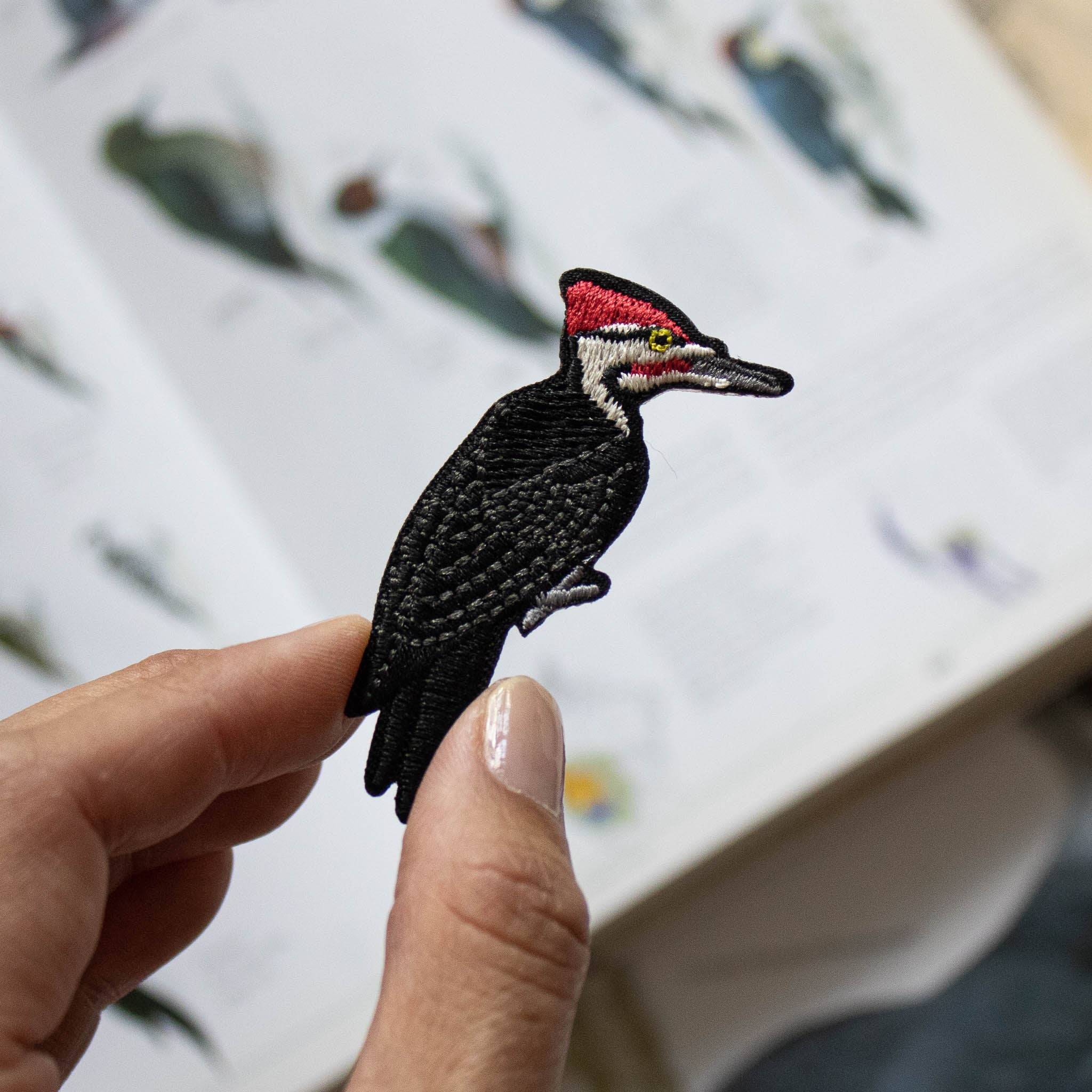 Pileated Woodpecker Patch - Image 2