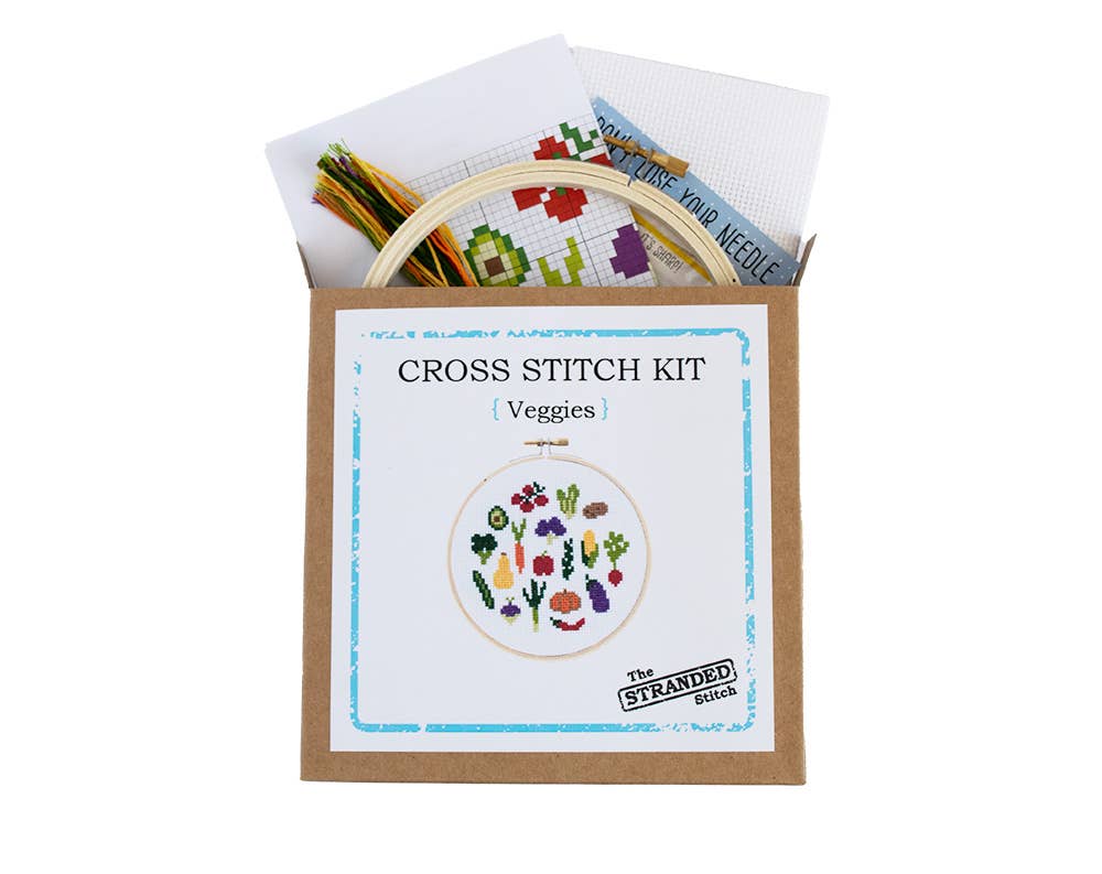 Veggies Cross Stitch DIY Kit - Image 2