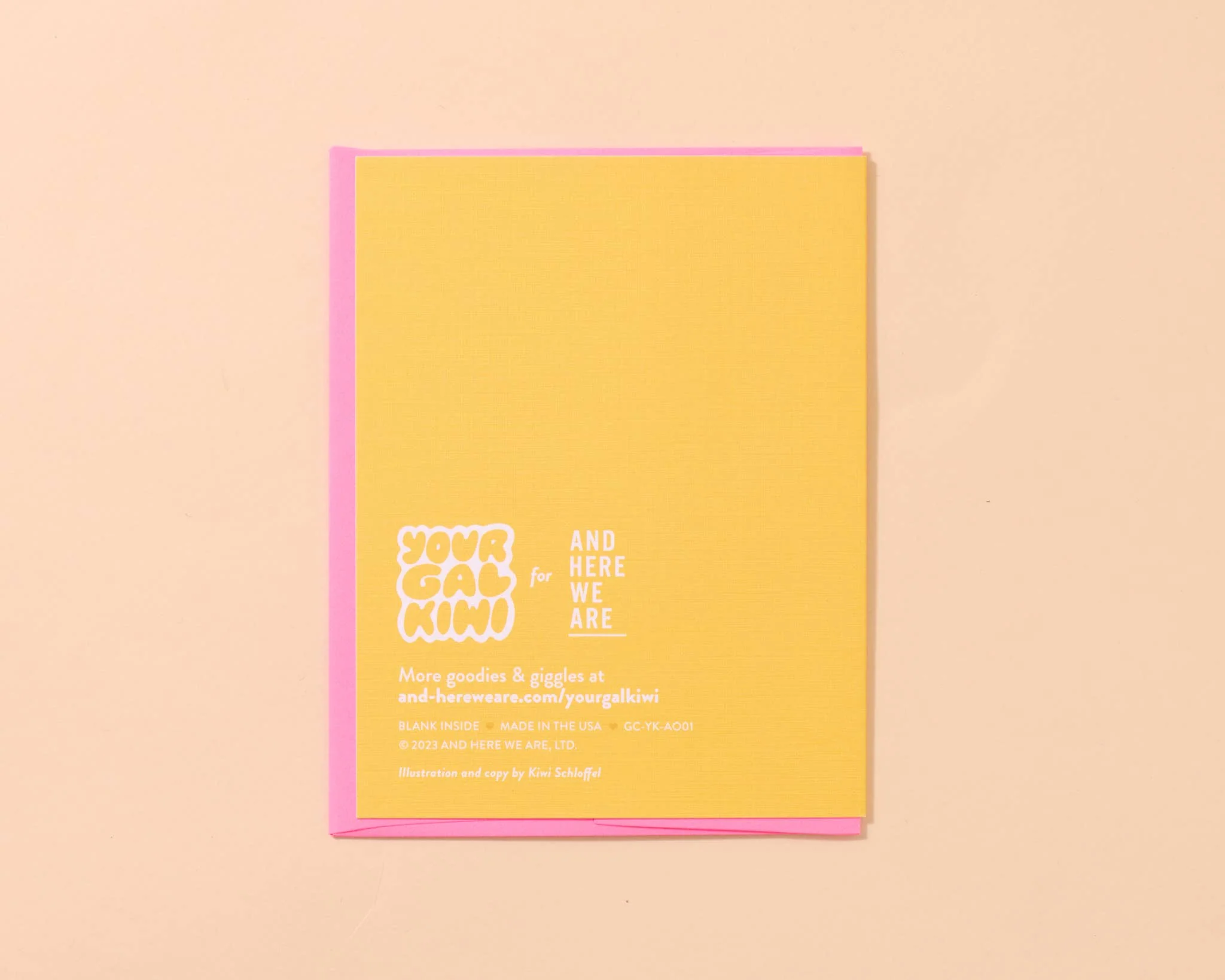 New Baby or Shower Card by Your Gal Kiwi—Already Obsessed - Image 2