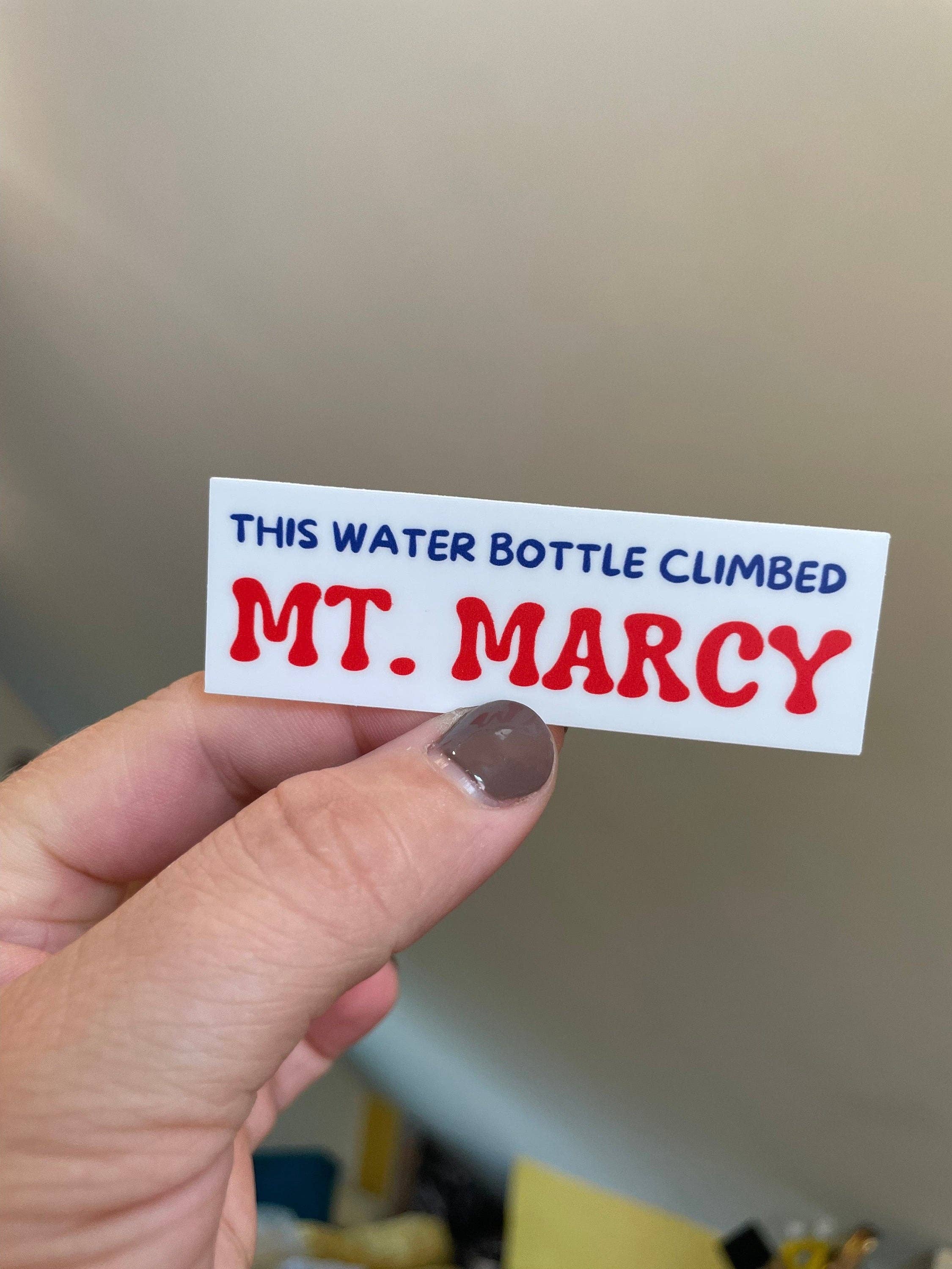 This Water Bottle Climbed Mt. Marcy Sticker - Image 2