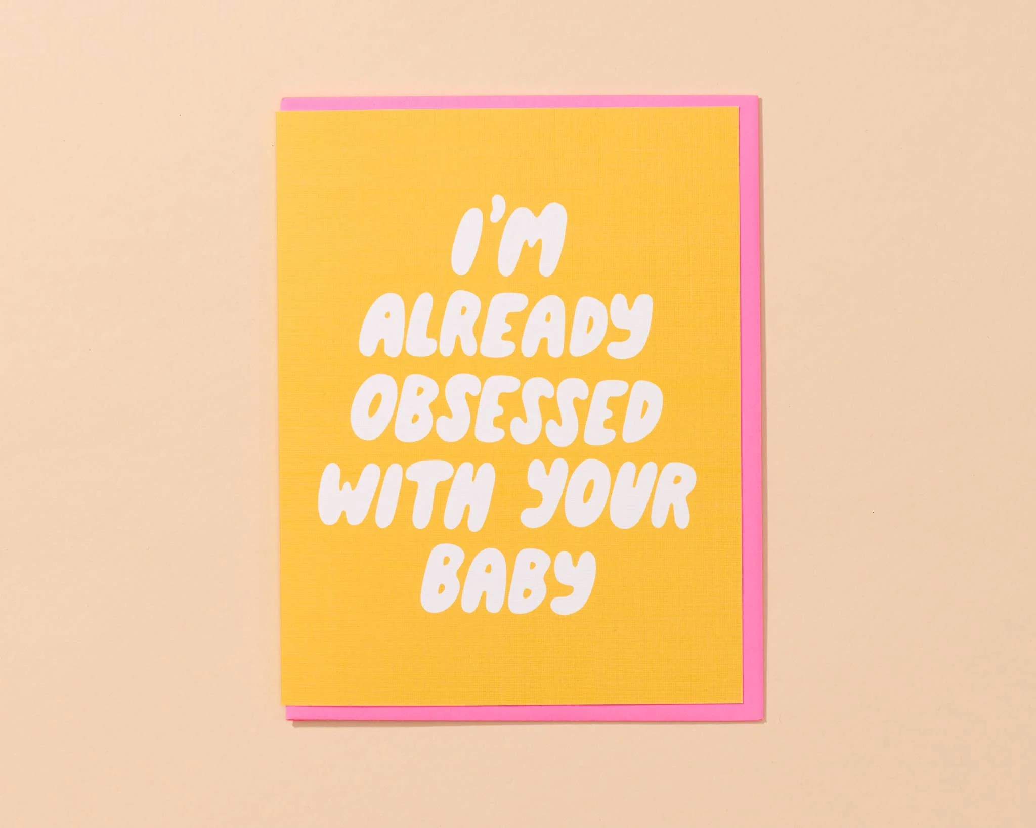 New Baby or Shower Card by Your Gal Kiwi—Already Obsessed