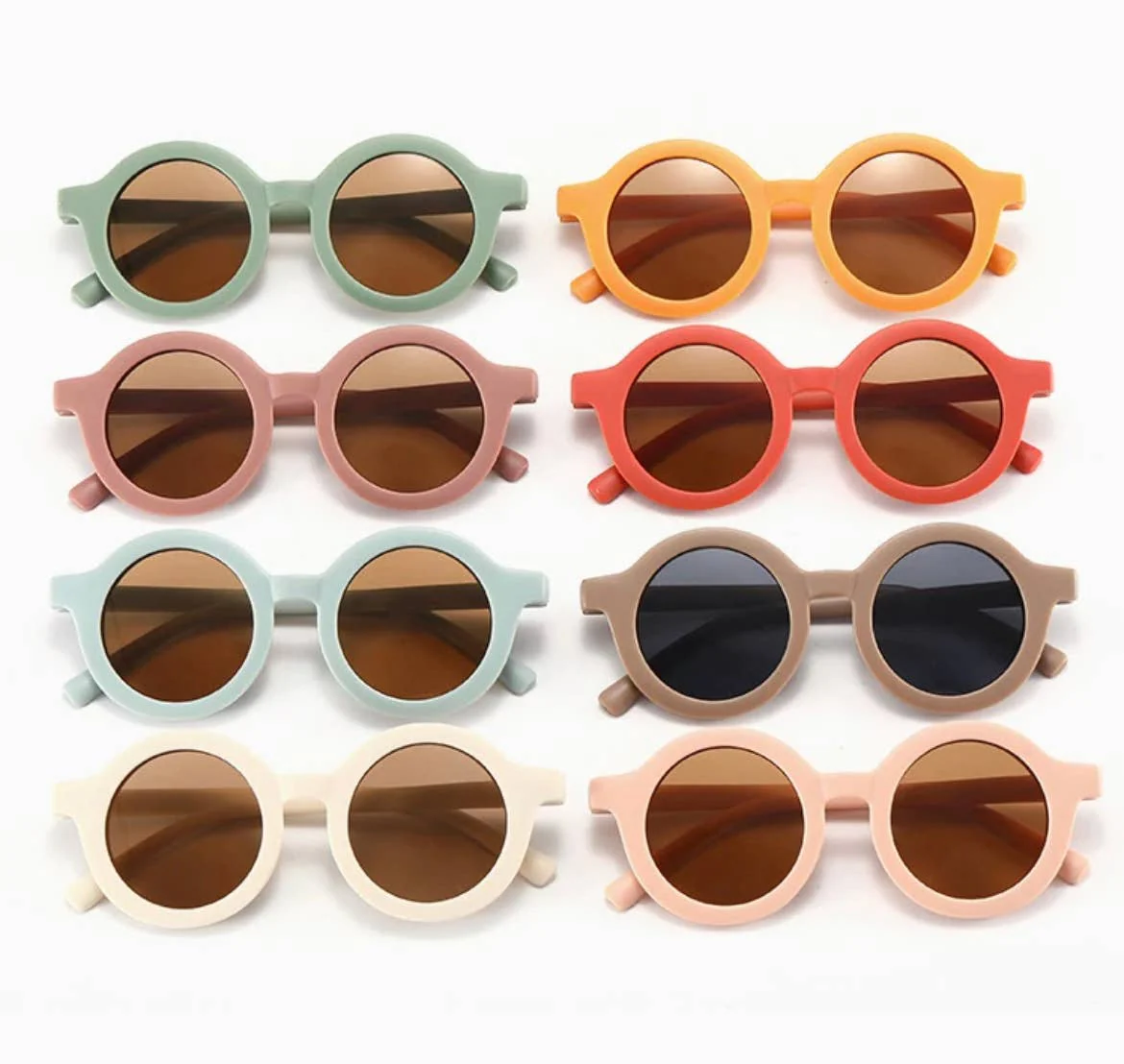 Baby and Toddler Retro Sunnies. Baby Sunglasses - Image 1