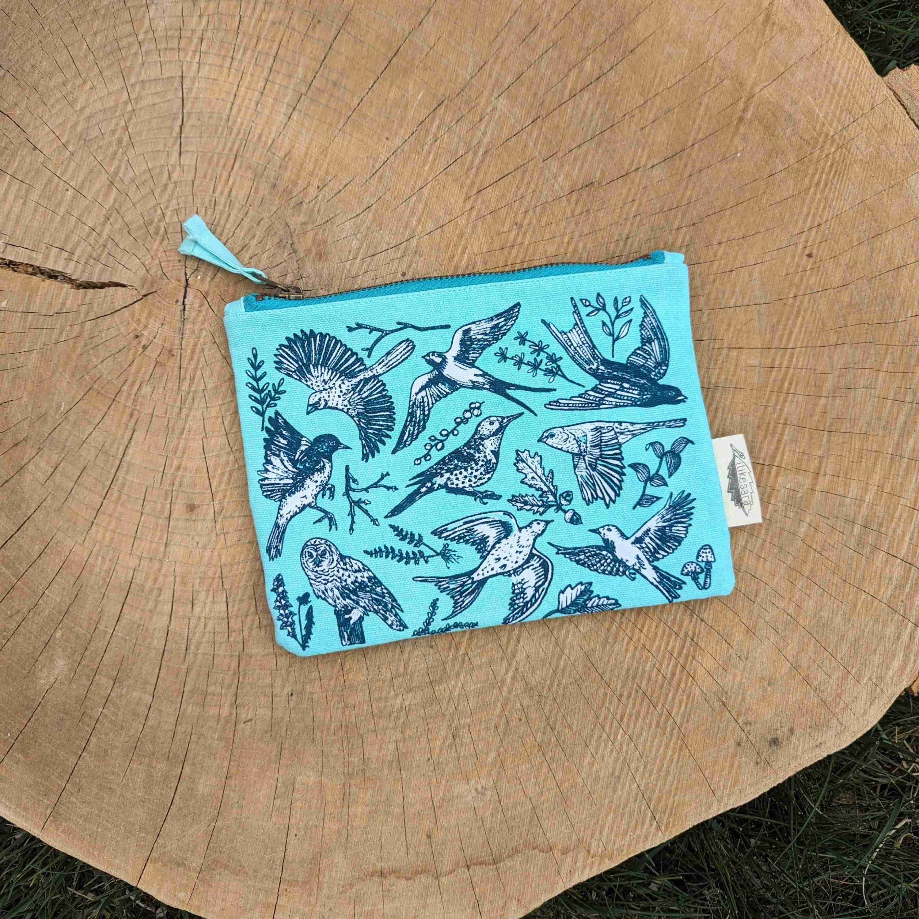 Zippered pouch | birds - Image 2