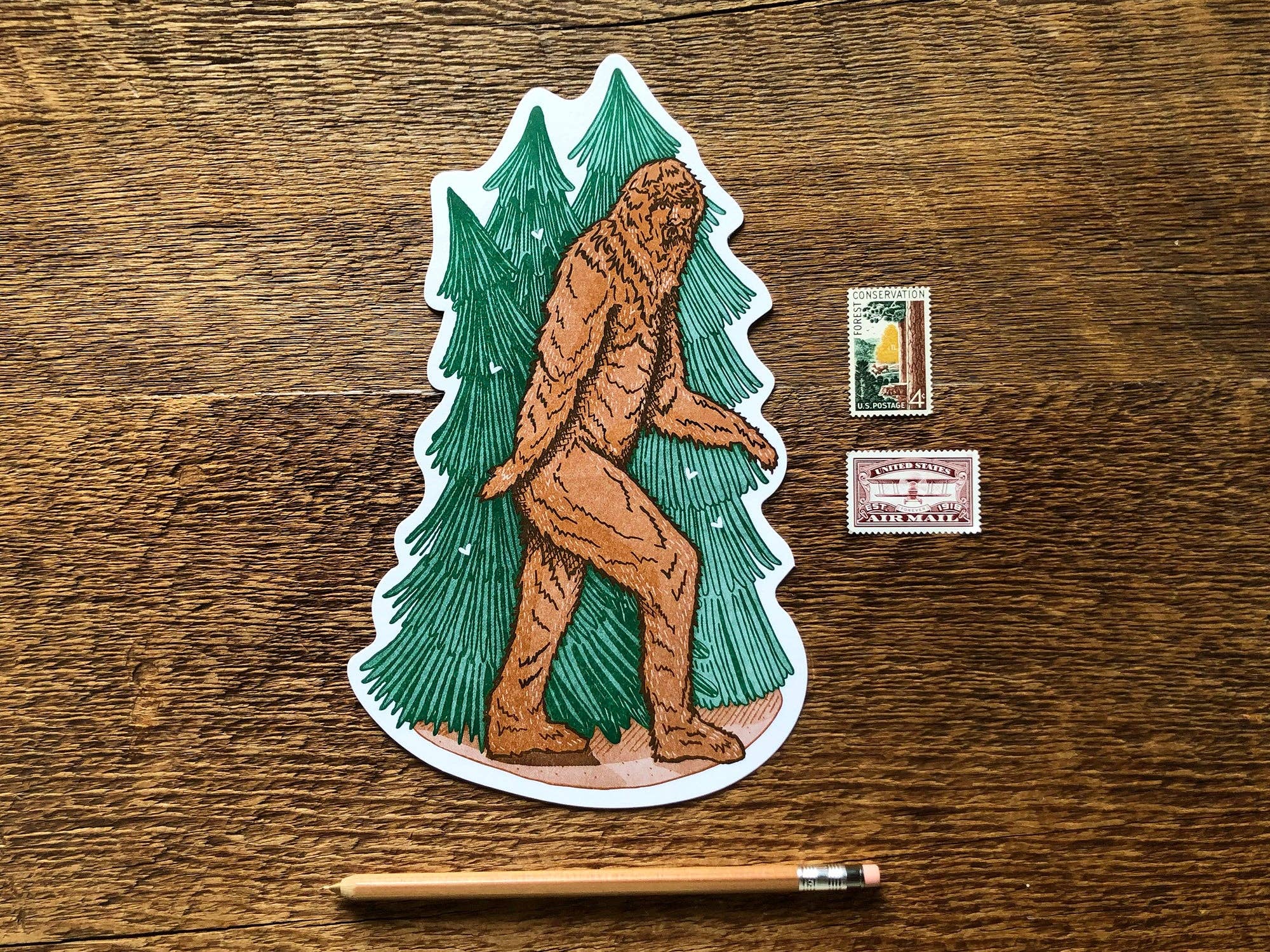 Bigfoot Postcard - Image 2