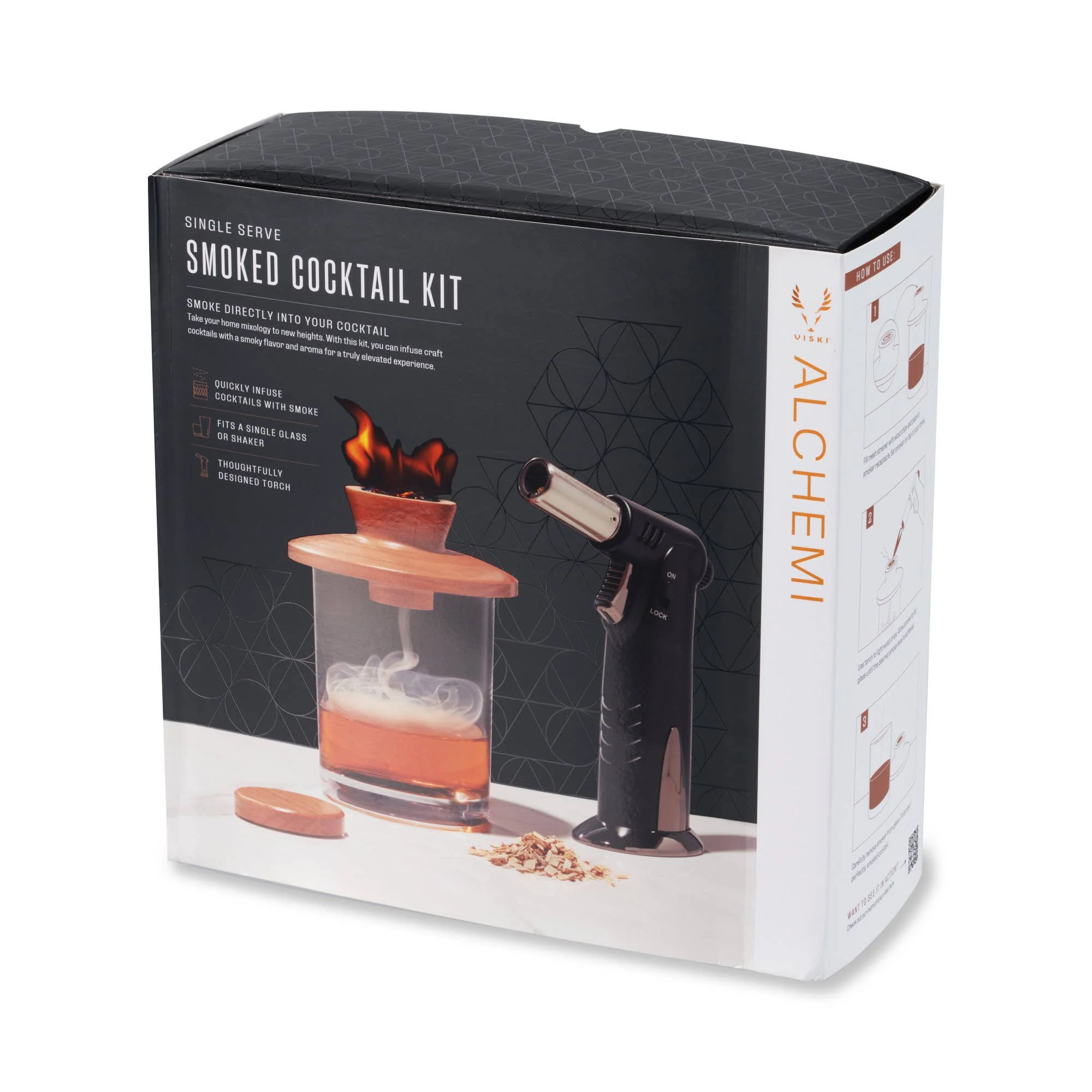Old Fashioned Smoker Kit with Torch Alchemi™ - Image 2