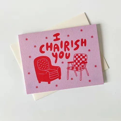 Card - I chairish you - Image 1