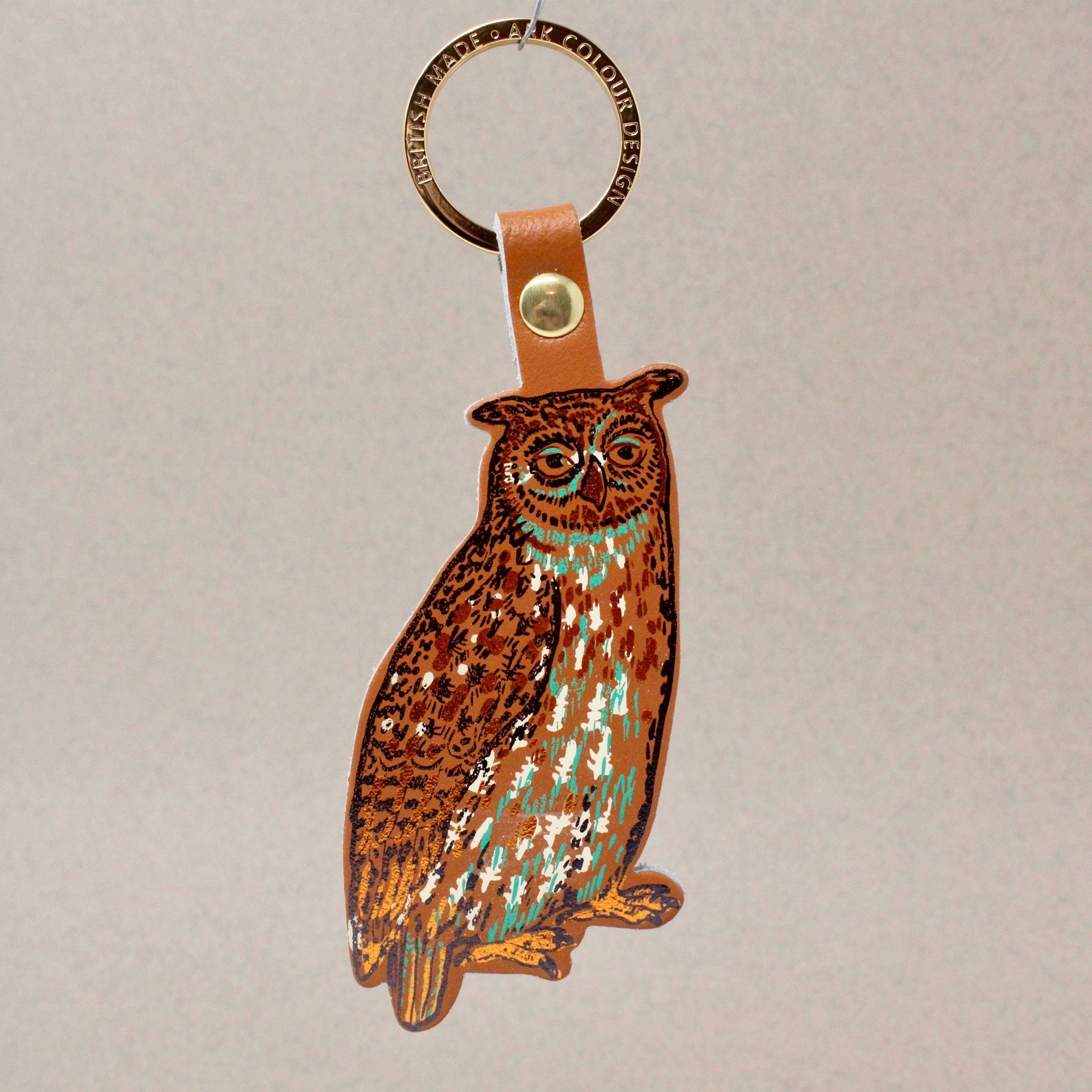 Nocturnal Owl Key Fob - Image 2