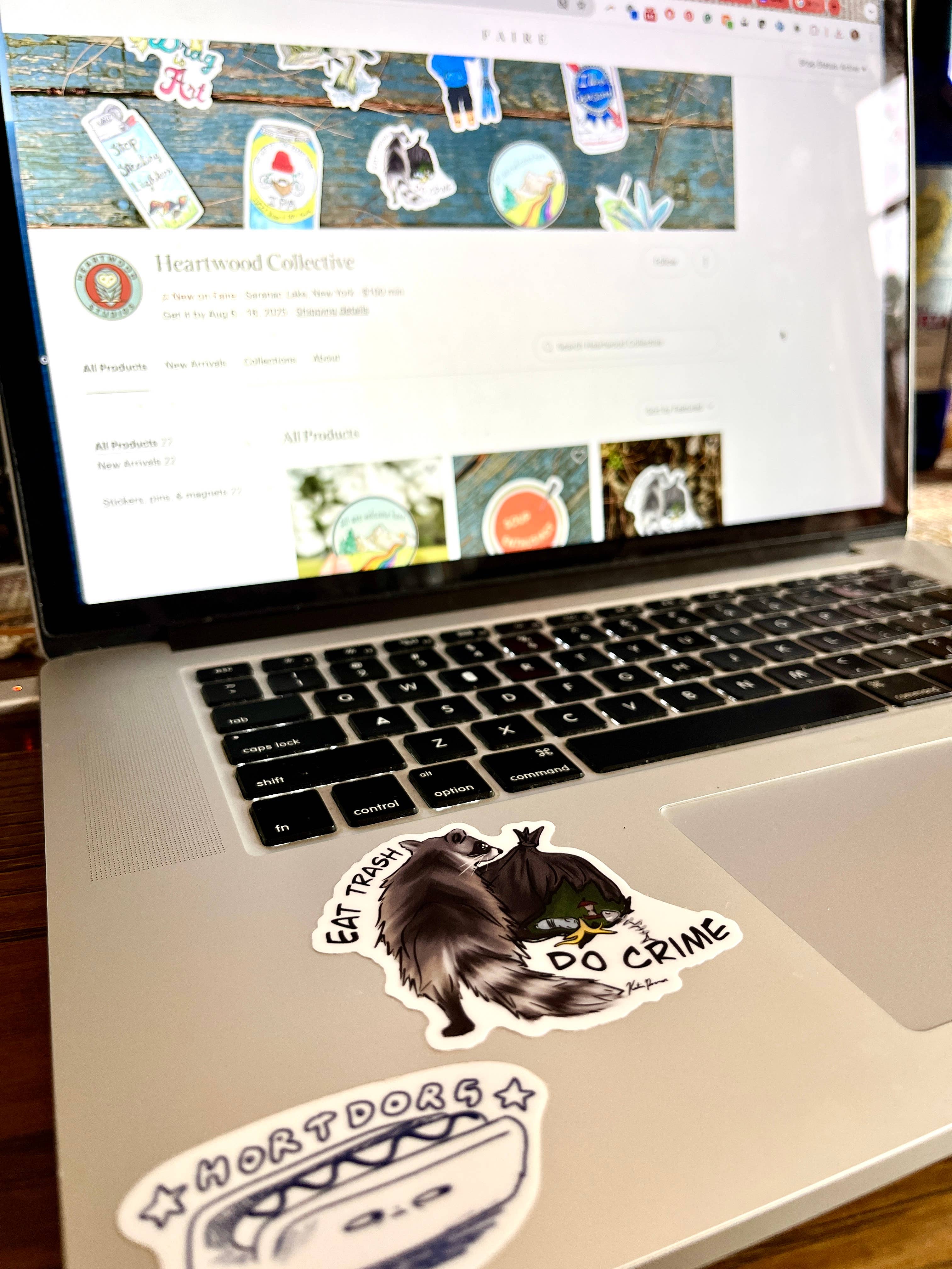 Eat Trash Do Crime Sticker - Image 3