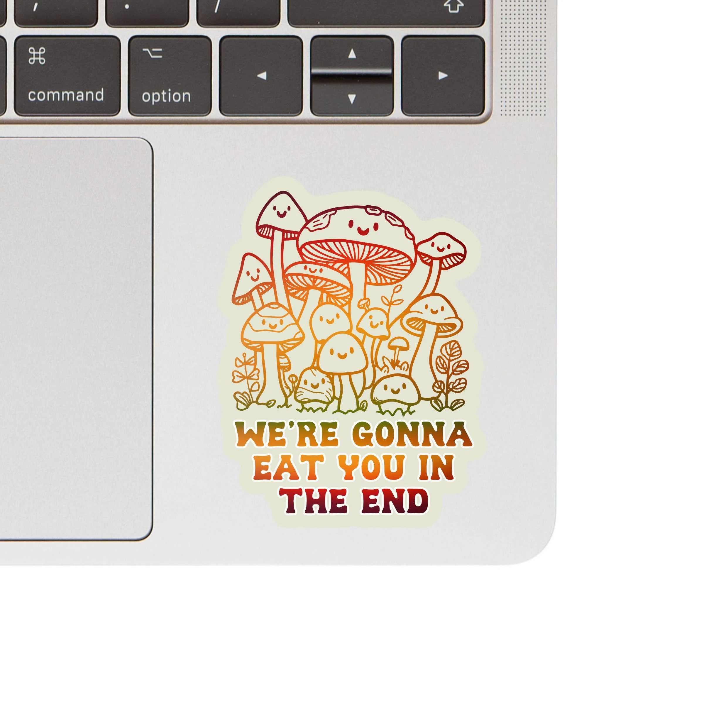 Mushroom Fungi Forage Funny High Quality Vinyl Sticker - Image 2