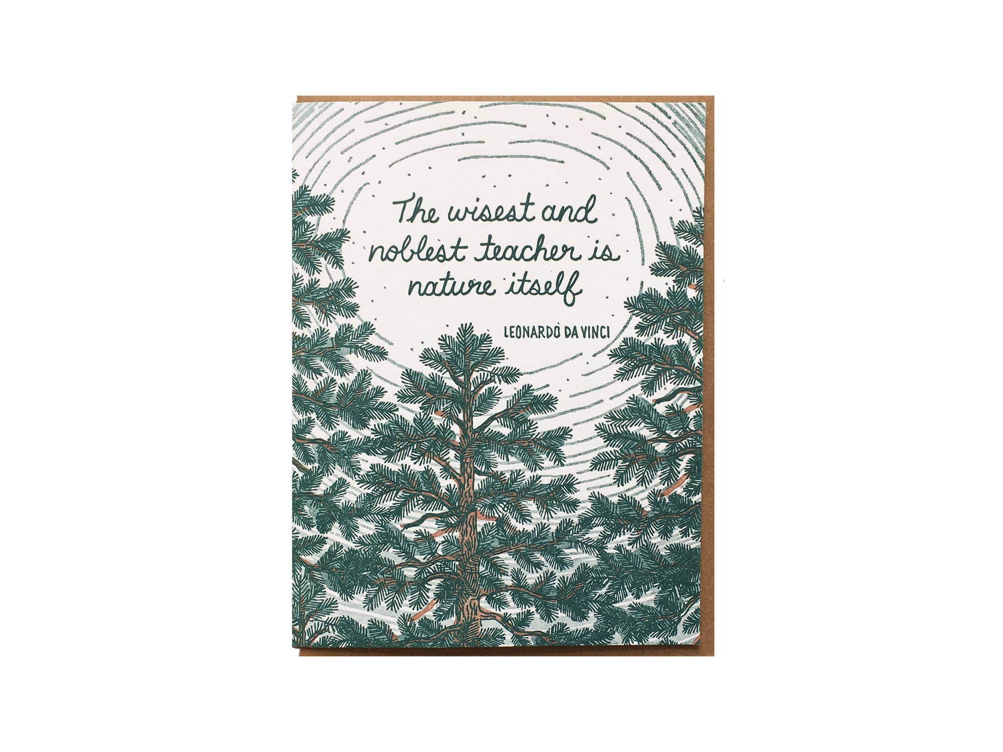 Da Vinci Quote Card - Image 1