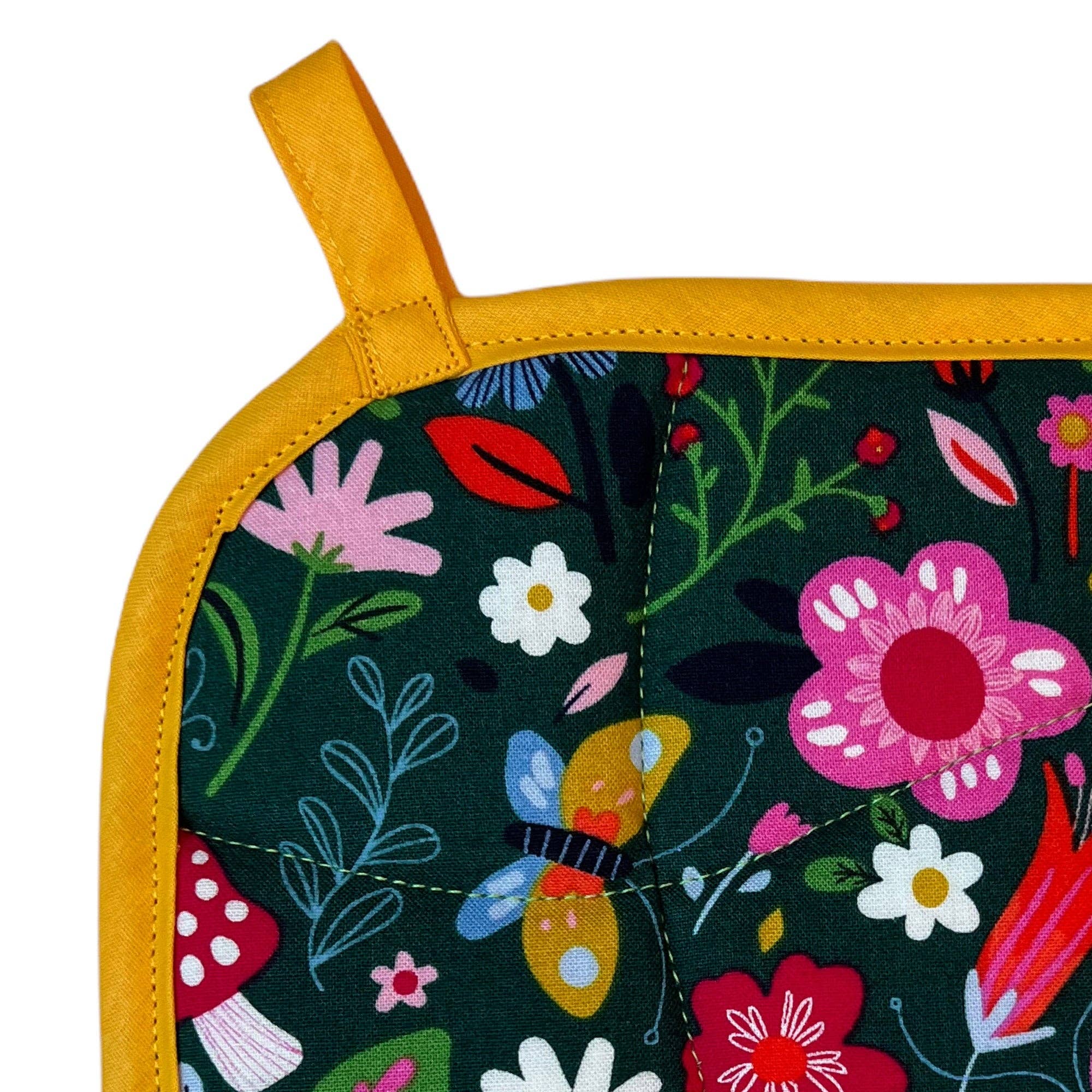 Floral Mushroom Pot Holder - Image 3