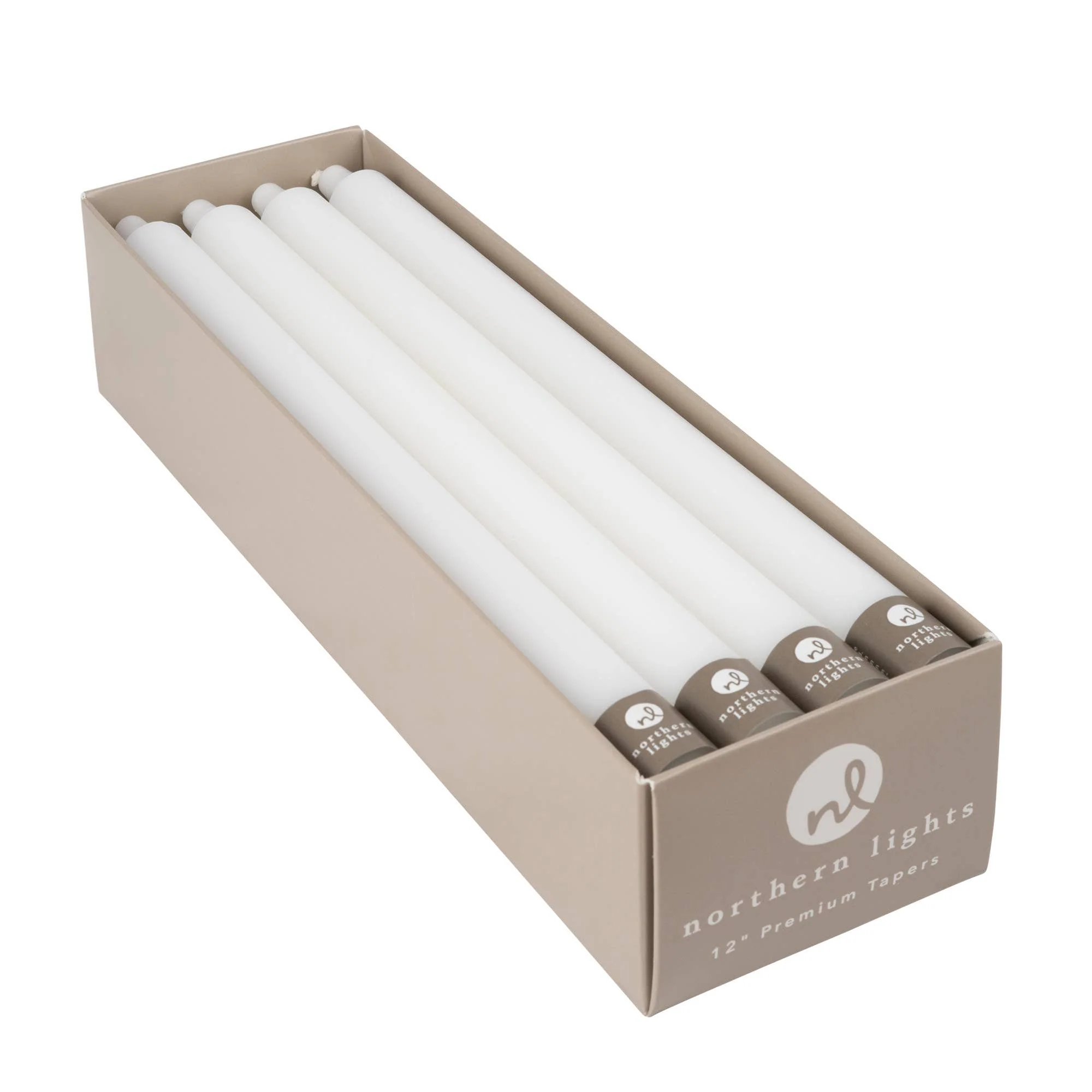 12″ Taper Candles – 12pc Box