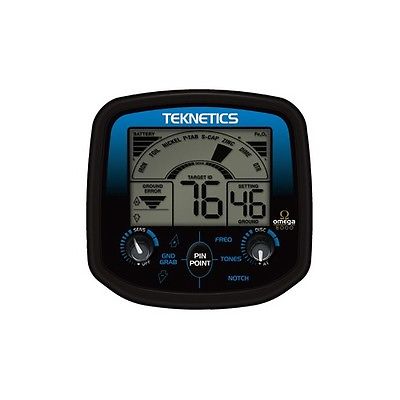 Teknetics Omega 8500 Metal Detector Combo with 5" DD Search Coil, 10" DD Search Coil, 11" DD Search Coil - Image 3