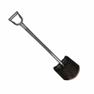 King of Spades D Handle Shovel, 12" Flat Edge - Image 3