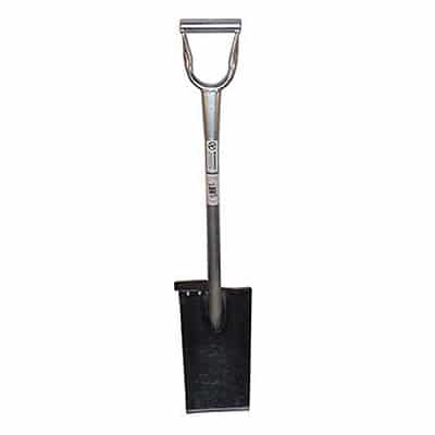 King of Spades Shovel w/ 13" Edge & Foot Pad - Image 1