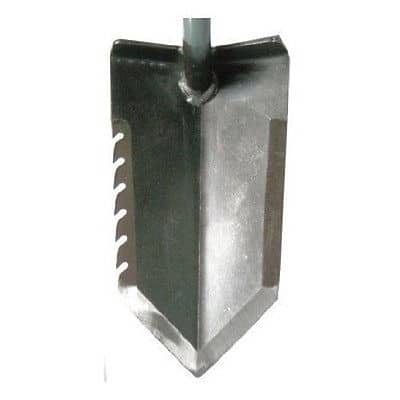 Lesche Mini Sampson 18" T-Handle Shovel w/ Serrated Edge and Leather Holster - Image 3