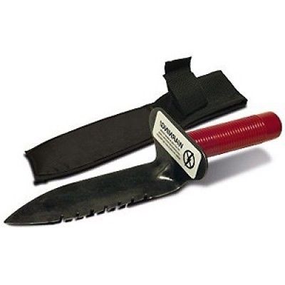 Lesche Sampson 18" T-Handle Double Serrated Shovel & Digging Tool Left Serrated - Image 3