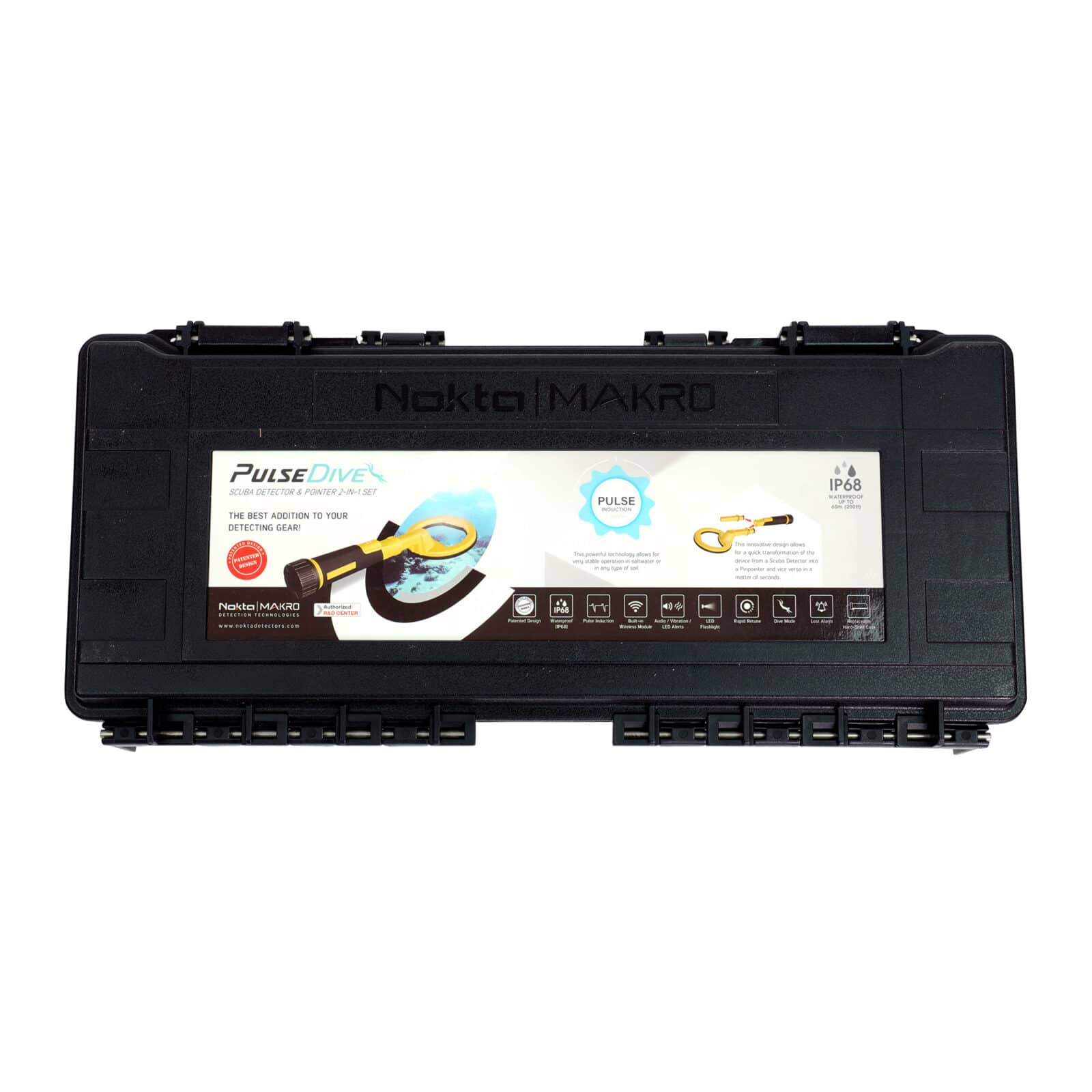 Nokta Pulsedive Hard-Shell Carrying Case - Waterproof Protection - Image 1