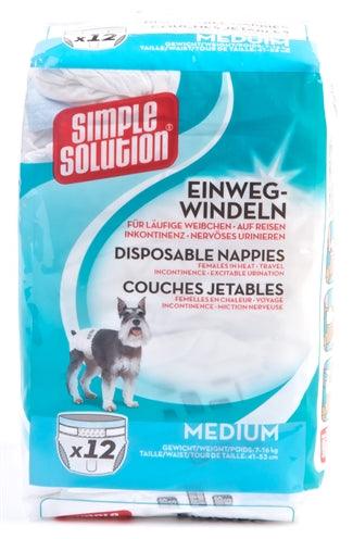 Simple Solution Disposable Dog Diaper - Image 2