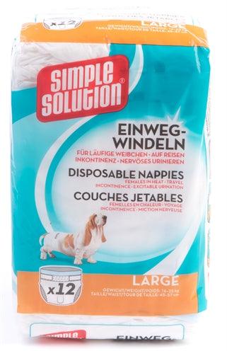 Simple Solution Disposable Dog Diaper - Image 3