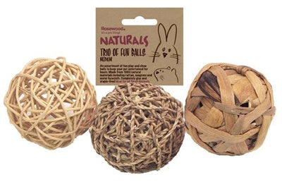 Rosewood Trio of Fun Balls - Image 1