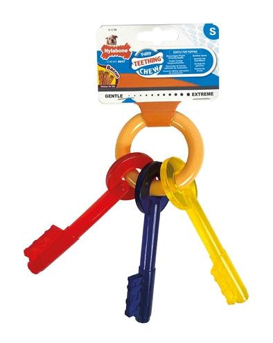 Nylabone Puppy Chew Bite Keys Bacon Flavor – For puppies and small dogs up to 11 kg
