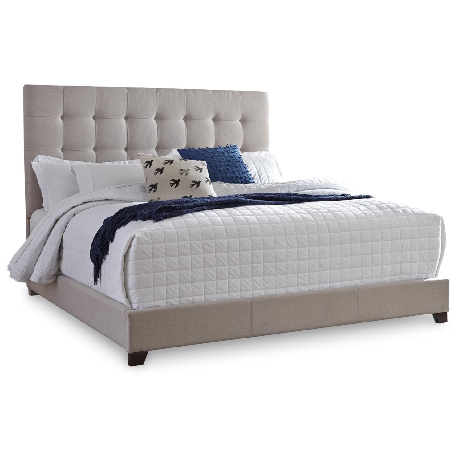 Signature Design by Ashley Dolante B130 5 pc Queen Upholstered Panel Bedroom Set - Image 2