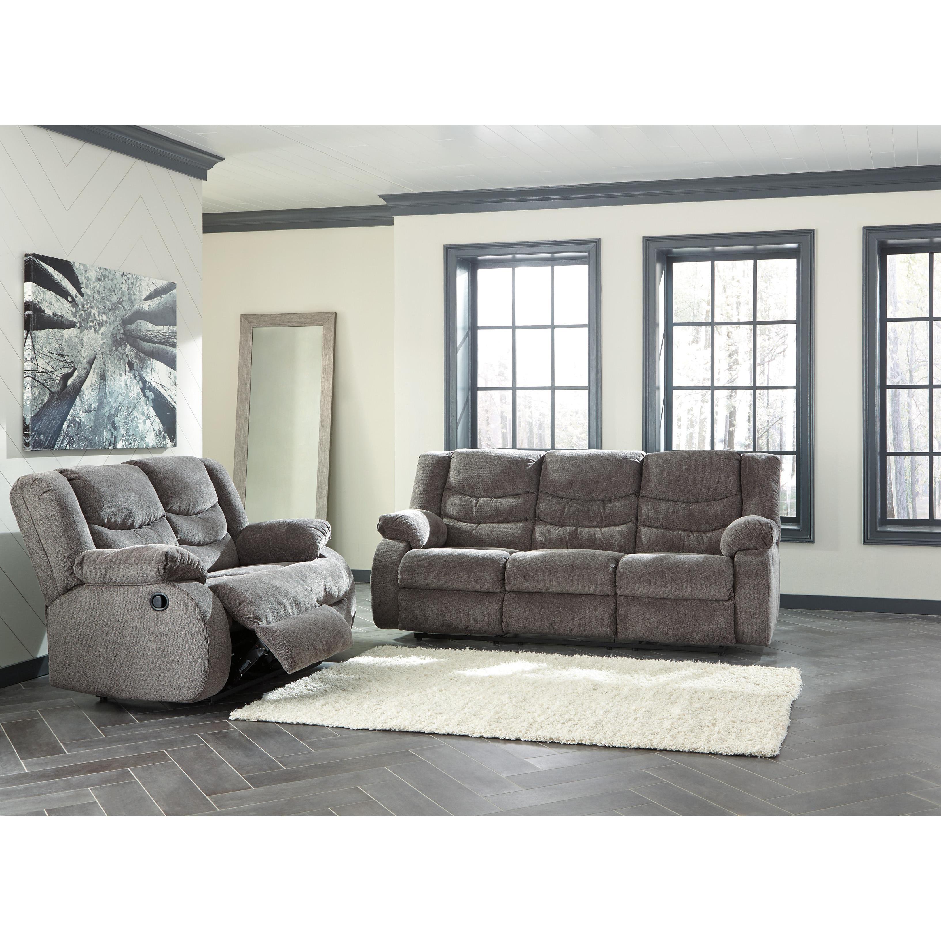 Signature Design by Ashley Tulen 98606U1 2 pc Reclining Living Room Set - Image 2