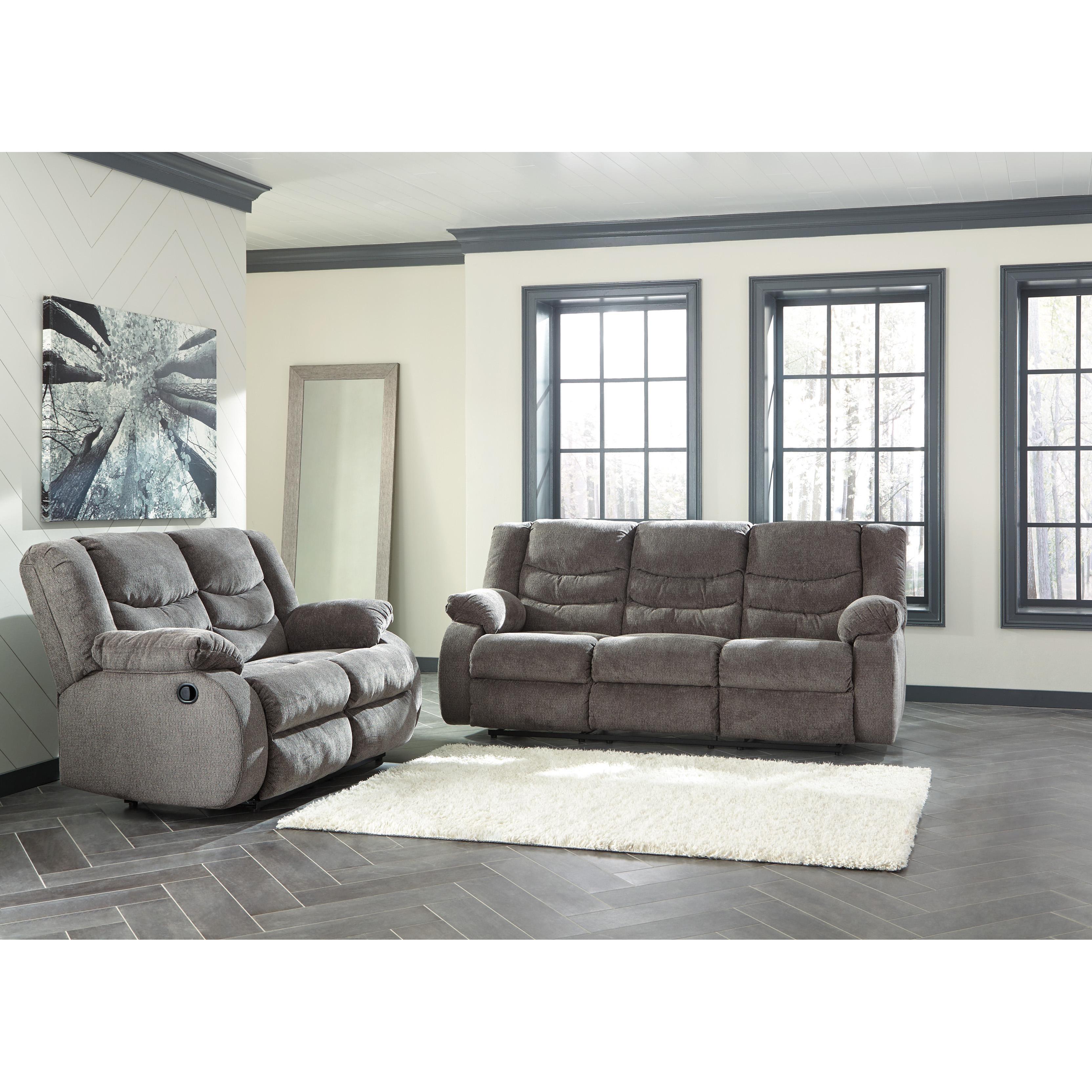 Signature Design by Ashley Tulen 98606U1 2 pc Reclining Living Room Set - Image 3