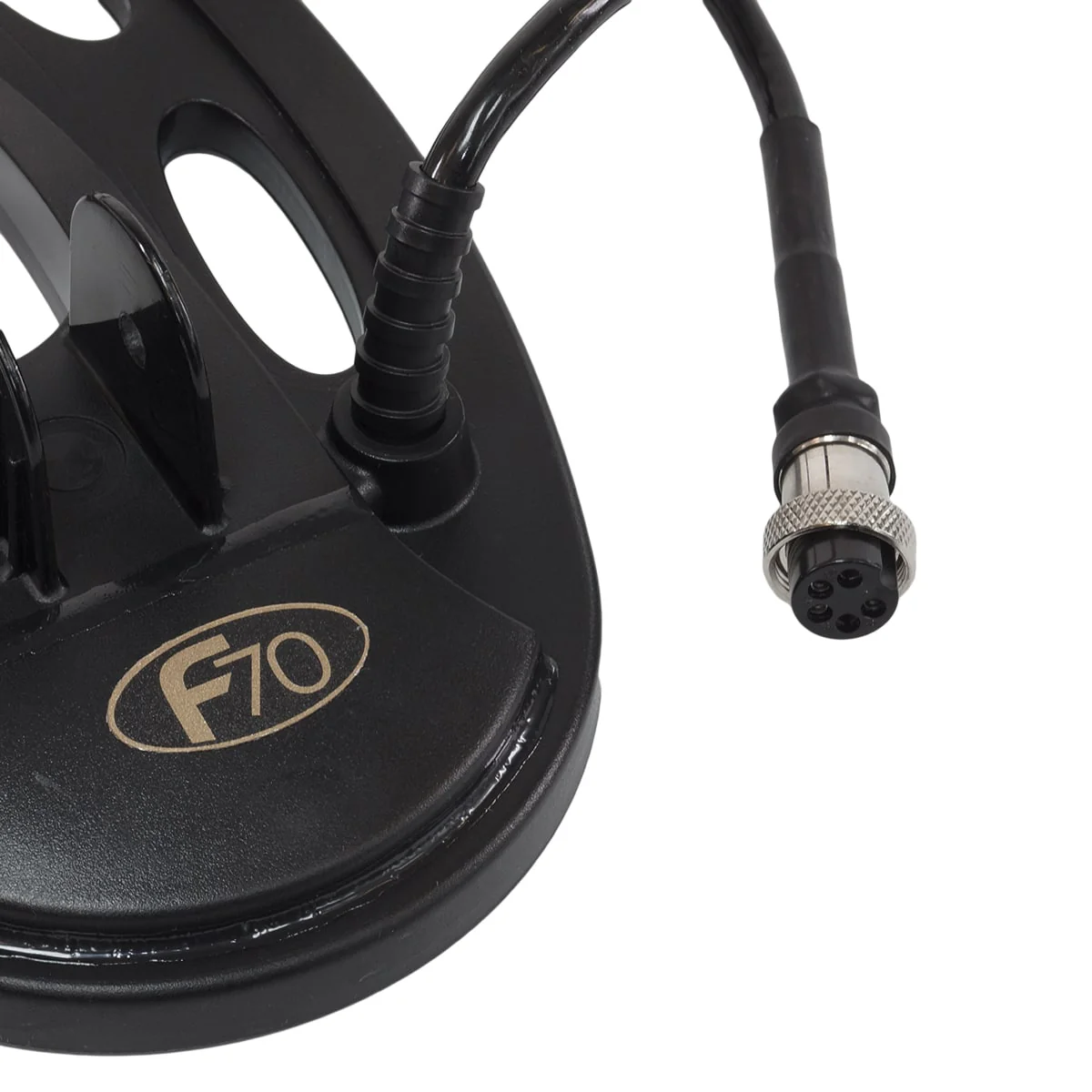 Fisher 10" Black F70 Metal Detector Elliptical Search Coil 10COIL-F70 - Image 2