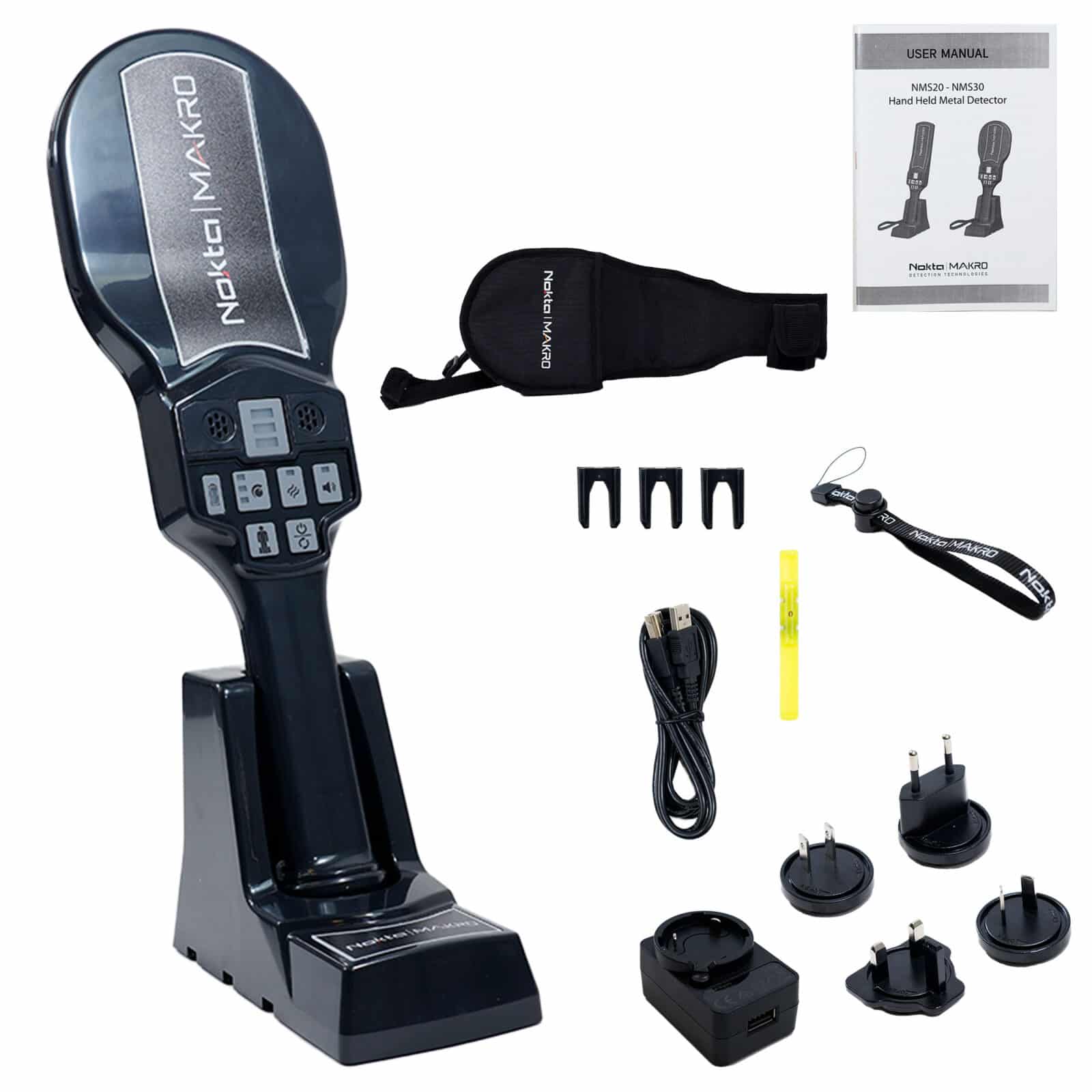 Nokta NMS30 Security Metal Detector - Waterproof Wand - Image 2
