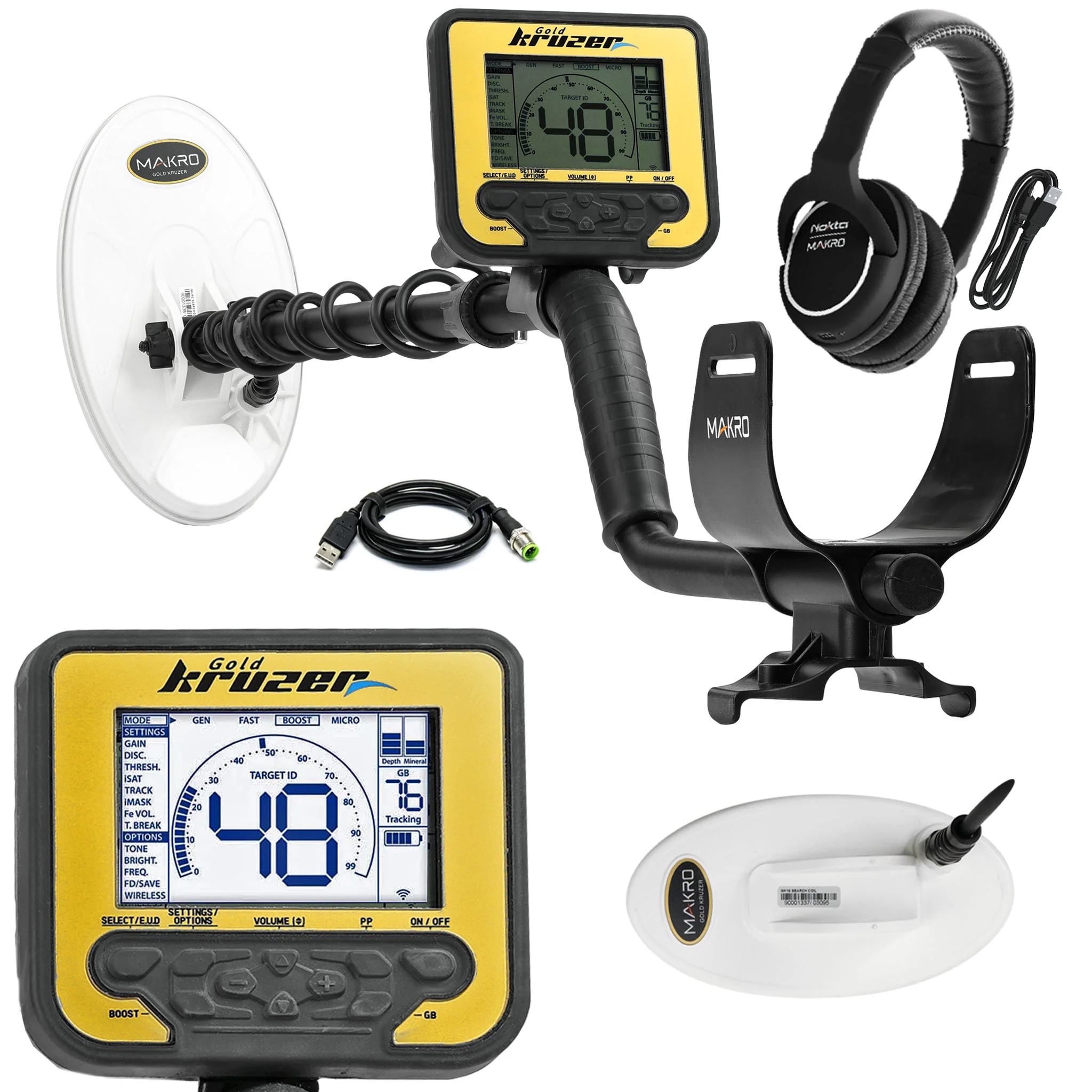 Nokta Gold Kruzer Metal Detector - Complete Gold Hunting Kit - Image 1