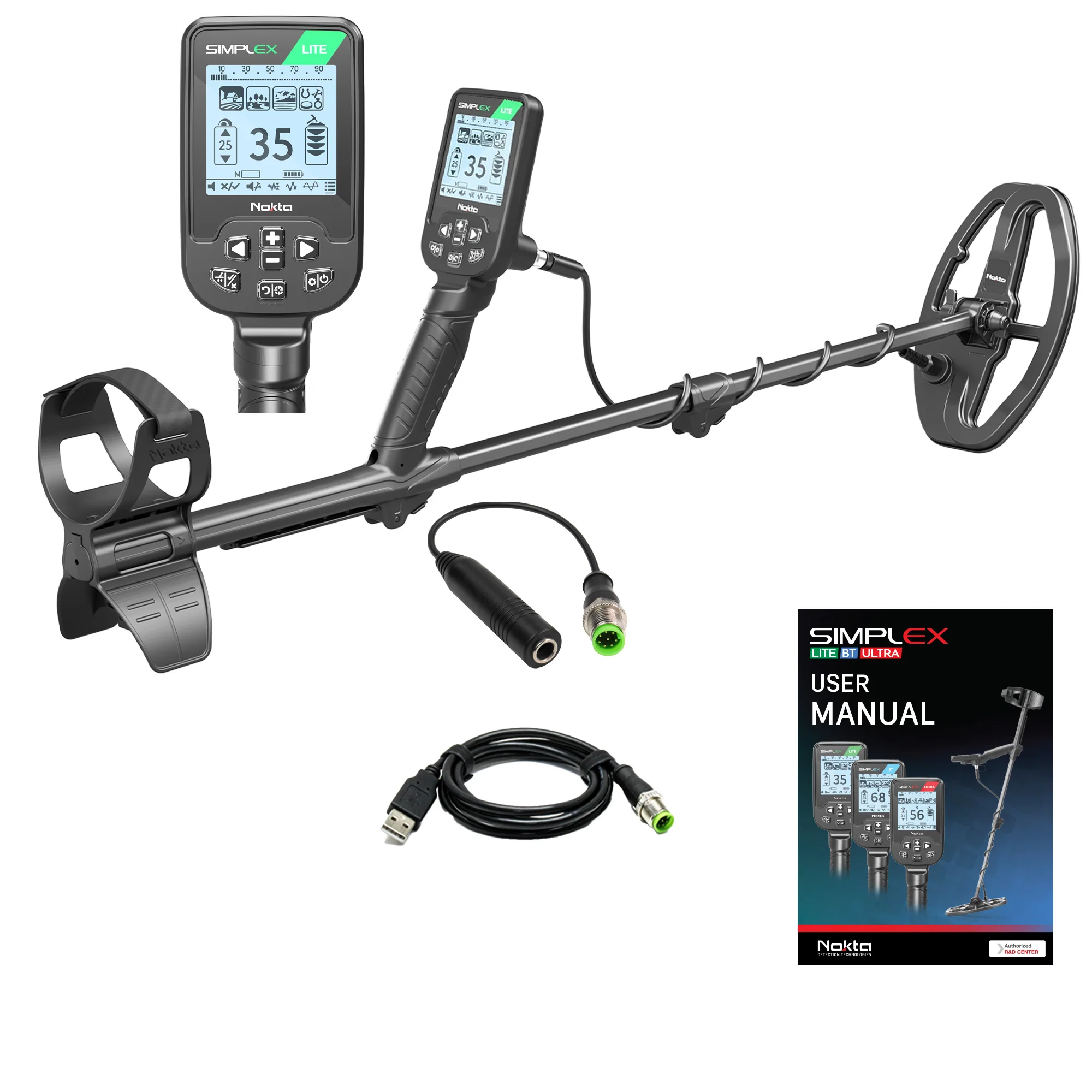 Nokta Simplex LITE - Waterproof Beginner Metal Detector - Image 2