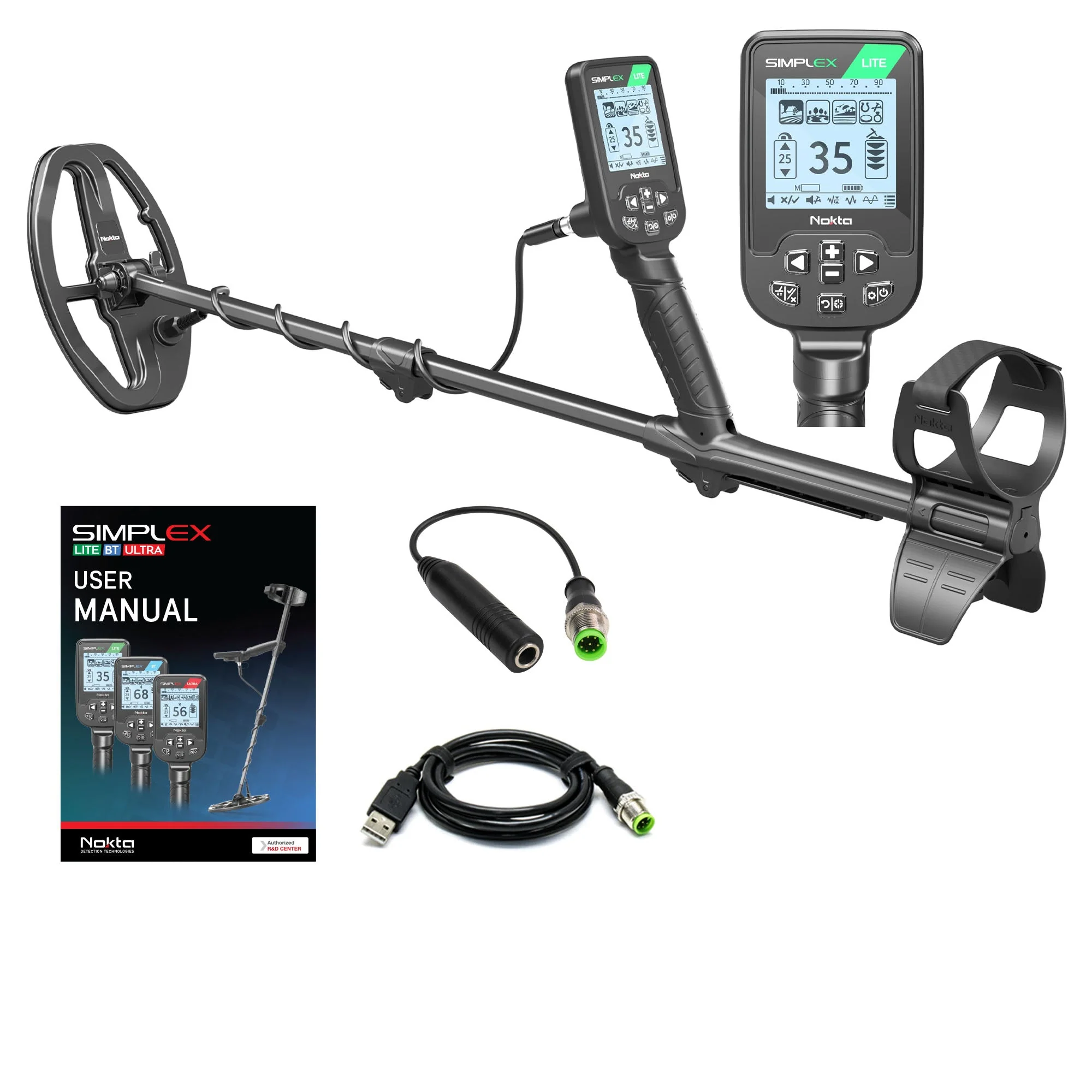 Nokta Simplex LITE Waterproof Metal Detector (Open Box) - Image 2