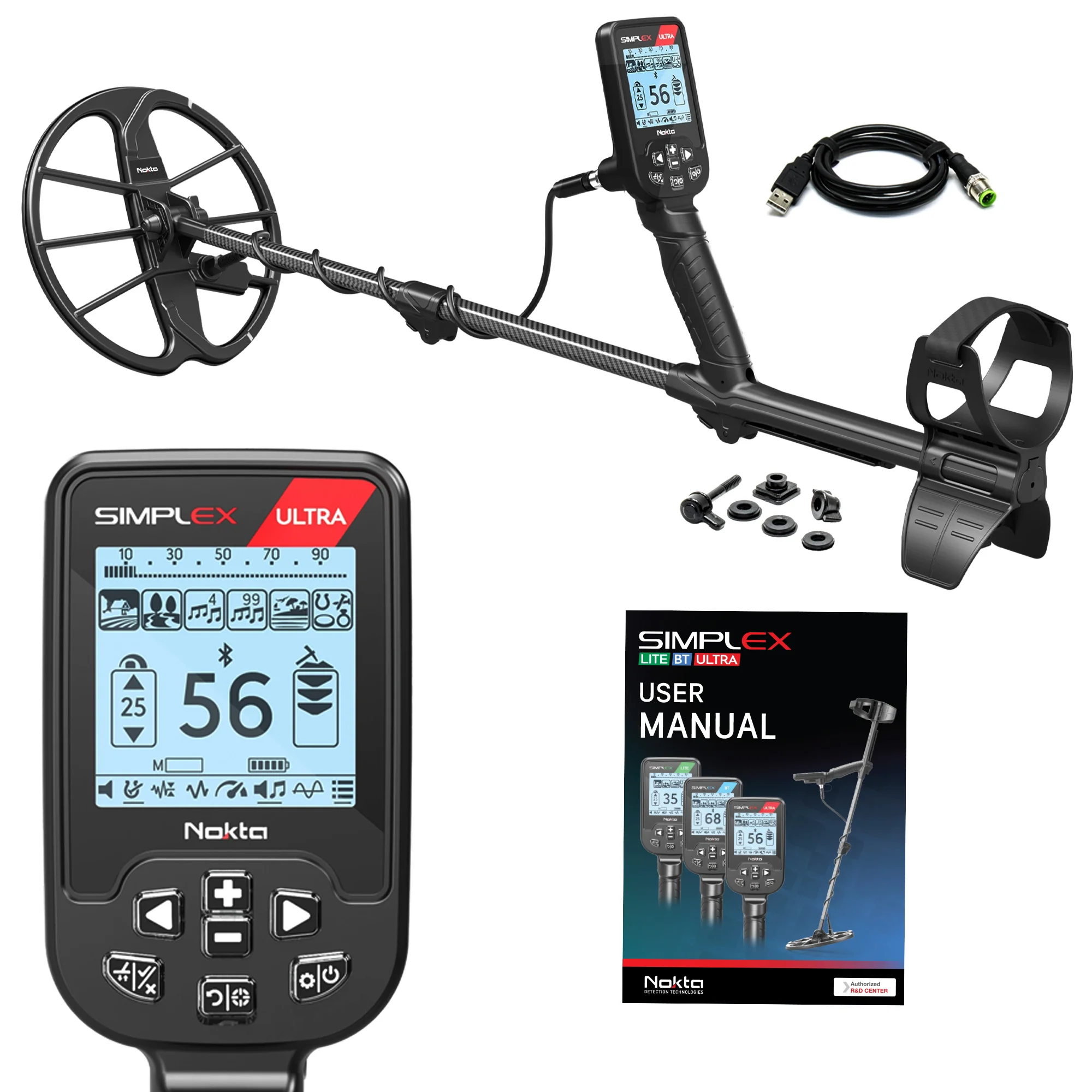 Nokta Simplex Ultra Waterproof Metal Detector (Open Box) - Image 1