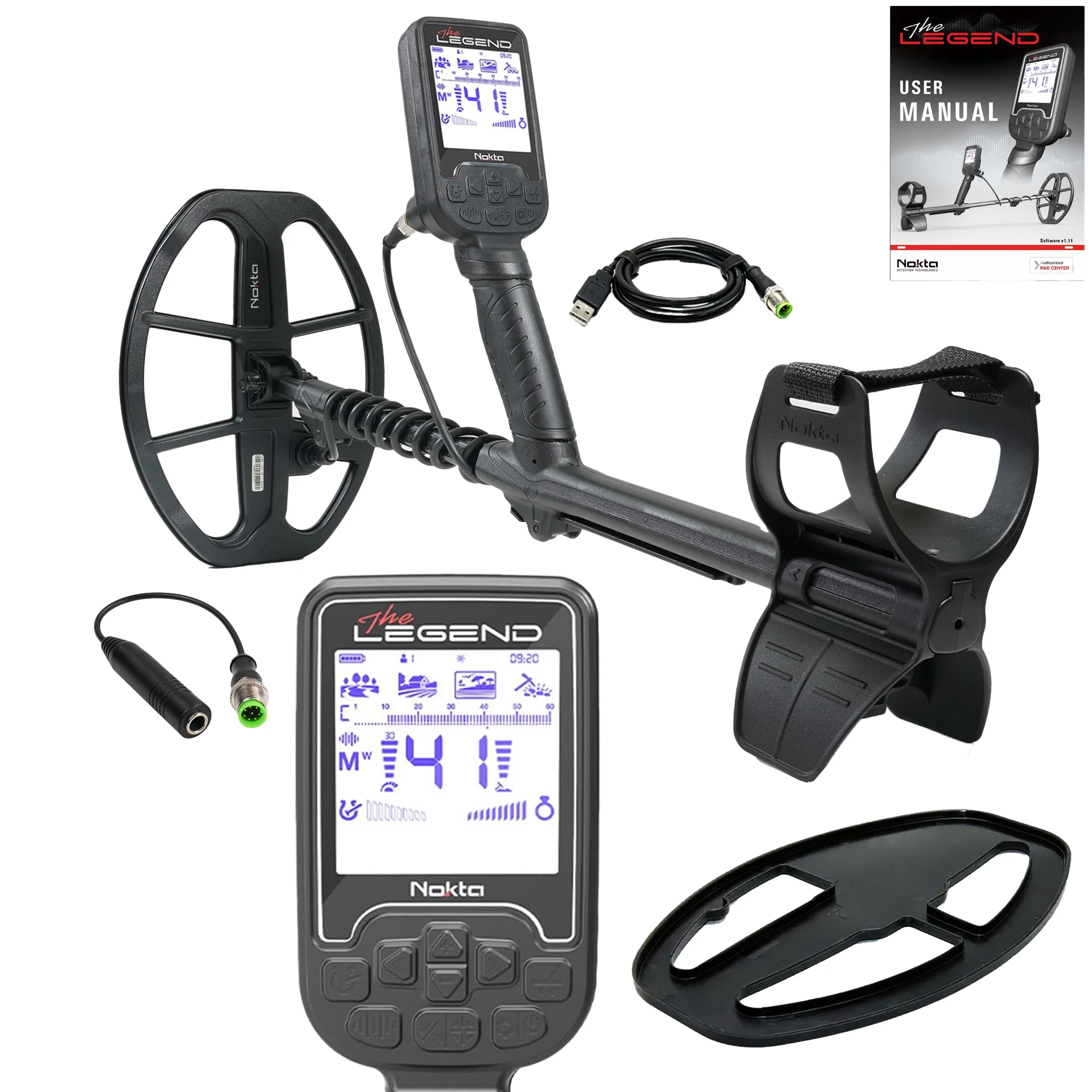 Nokta Legend SMF Metal Detector - Multi-Frequency Technology - Image 1