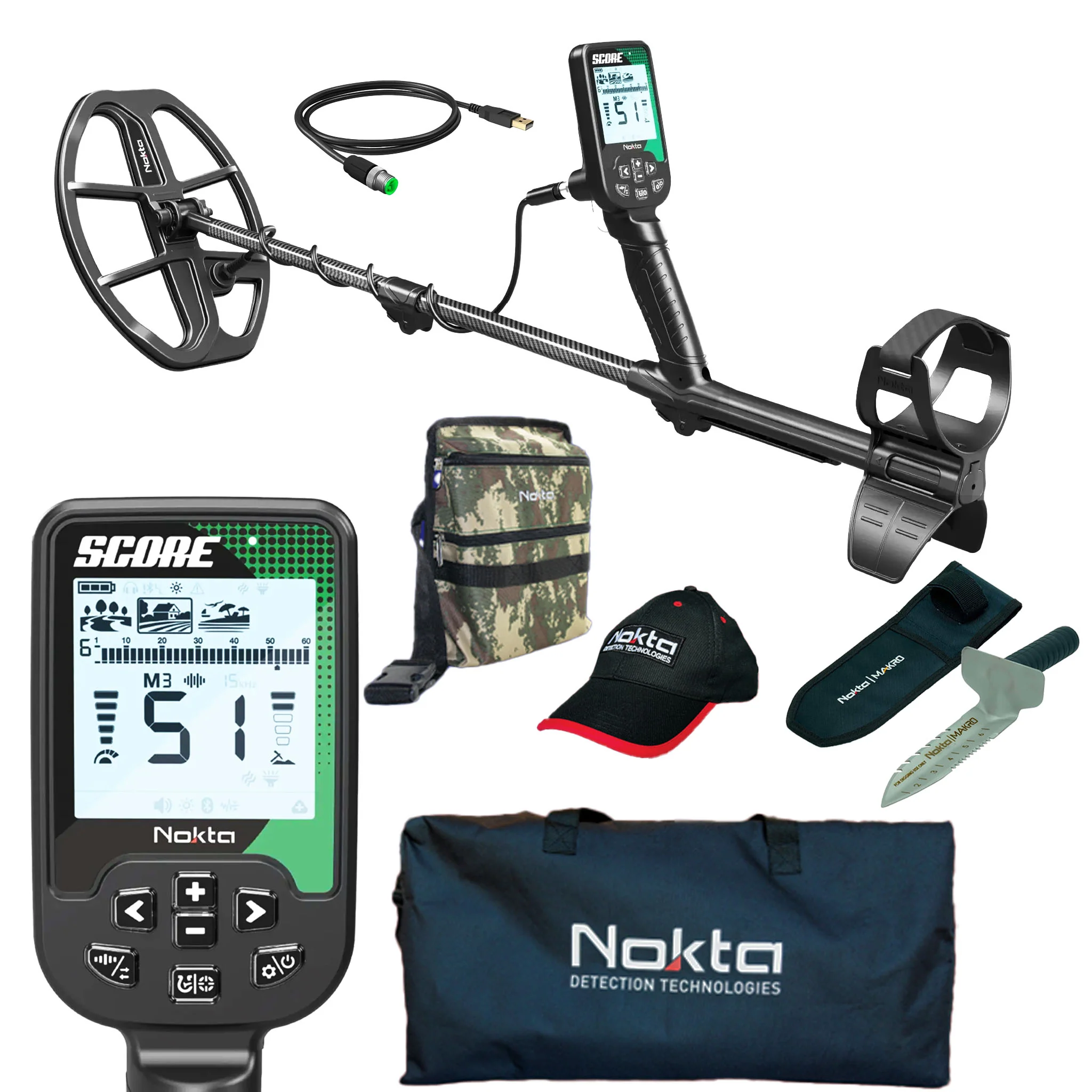 Nokta Score SMF Waterproof Multi-Frequency Metal Detector