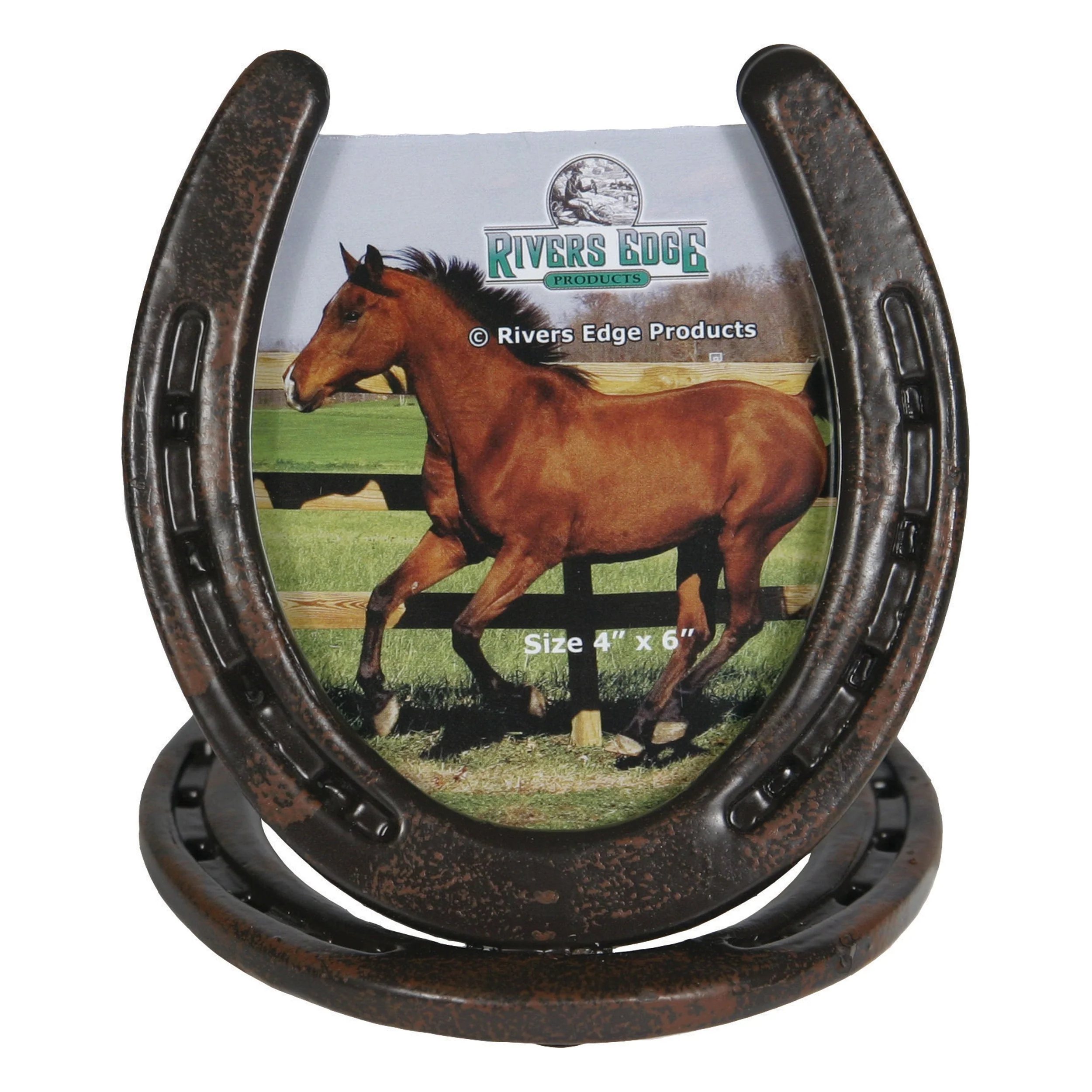 Picture Frame 4in x 6in-Horseshoe