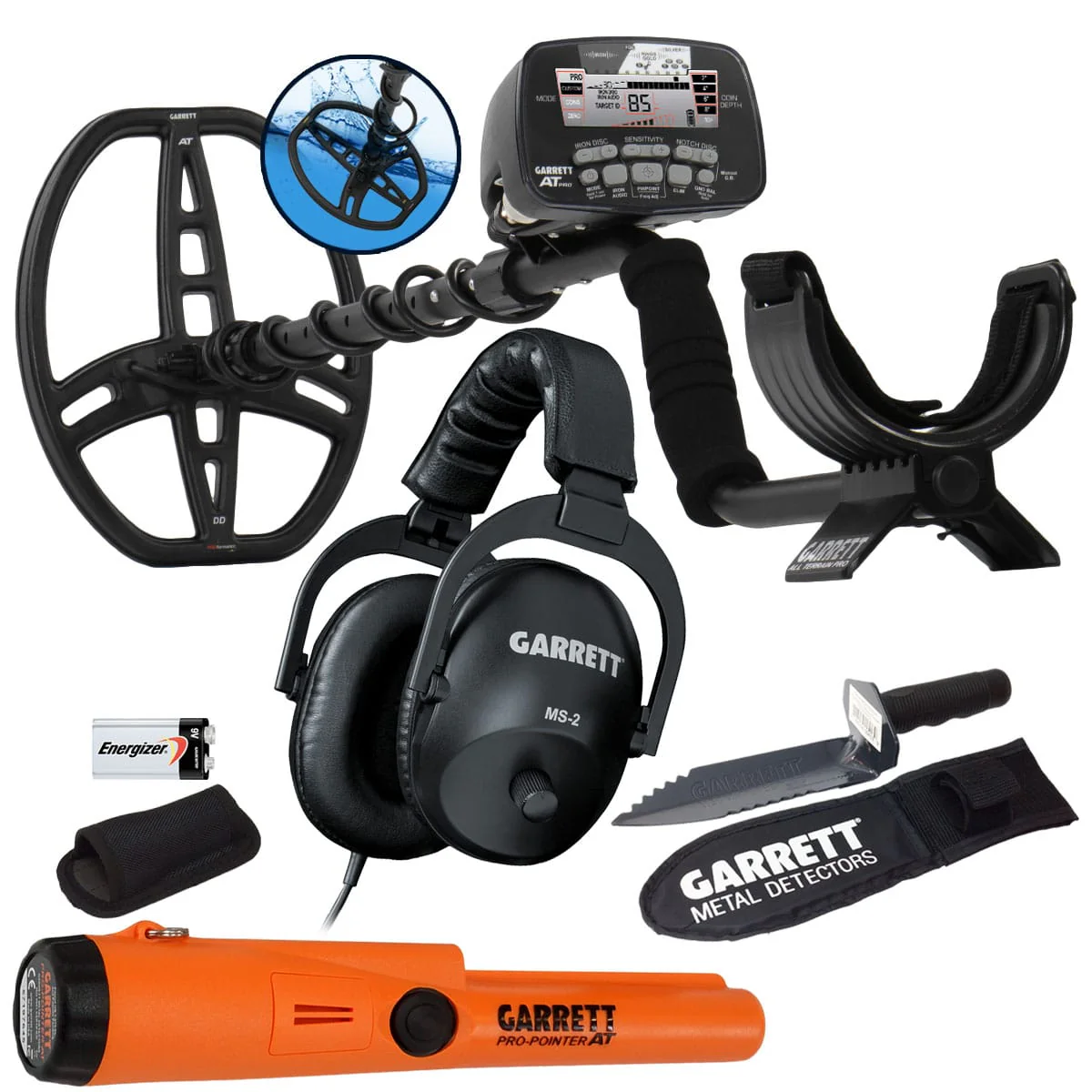Garrett AT PRO Complete Bundle - Detector, Pinpointer & Digger - Image 1