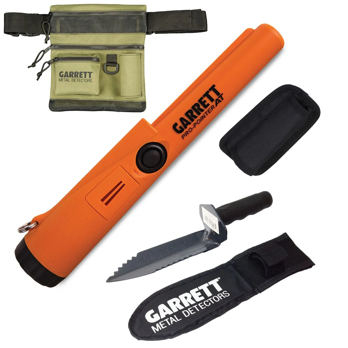 Garrett Pro-Pointer AT with All Terrain Dig Pouch & Edge Digger