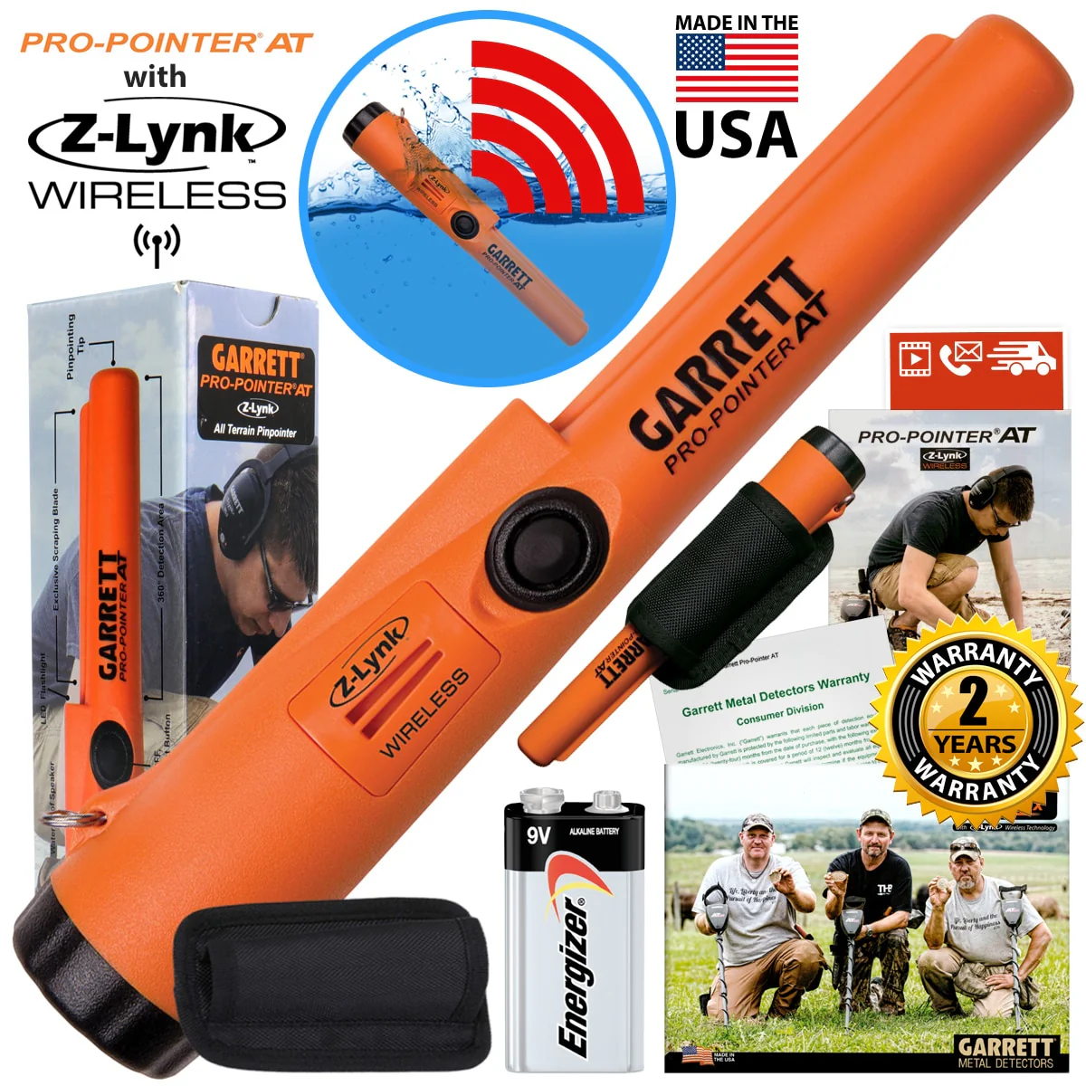 Garrett Pro-Pointer AT Z-LYNK Waterproof Pinpointer - Image 2