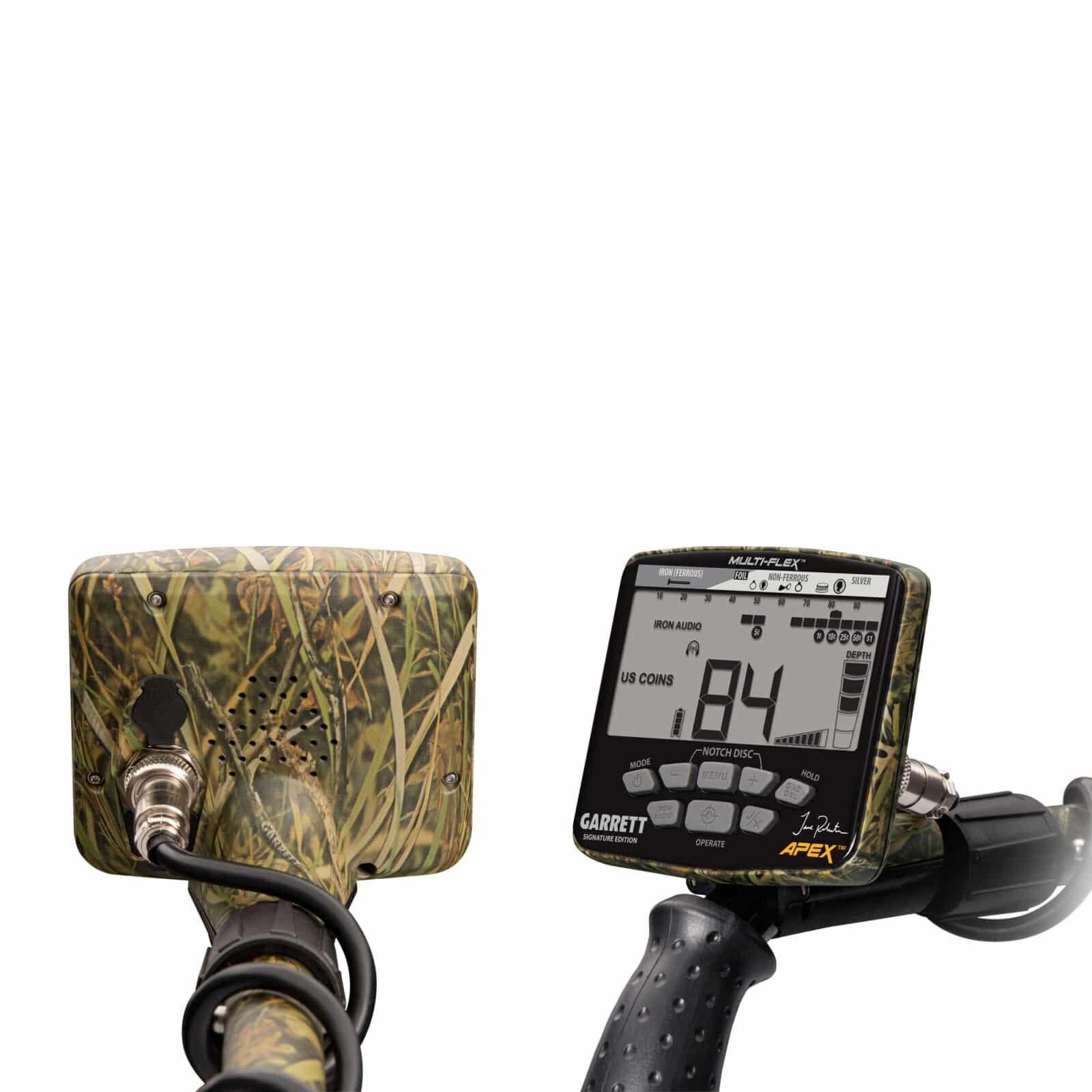 Garrett Jase Robertson Signature Edition ACE Apex Metal Detector w/ Raider Coil - Image 3