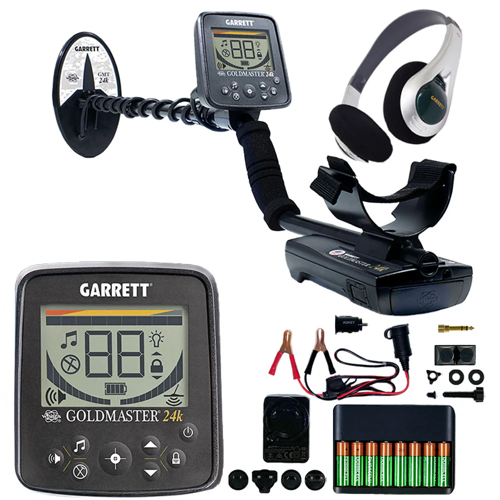 Garrett Goldmaster 24k Metal Detector with Dual Waterproof Coils - Image 2
