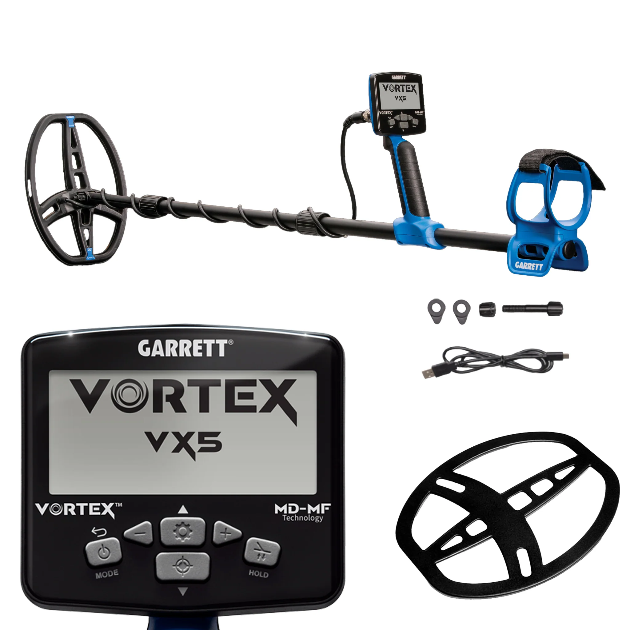 Garrett Vortex VX5 Multi-Frequency Metal Detector - Image 1