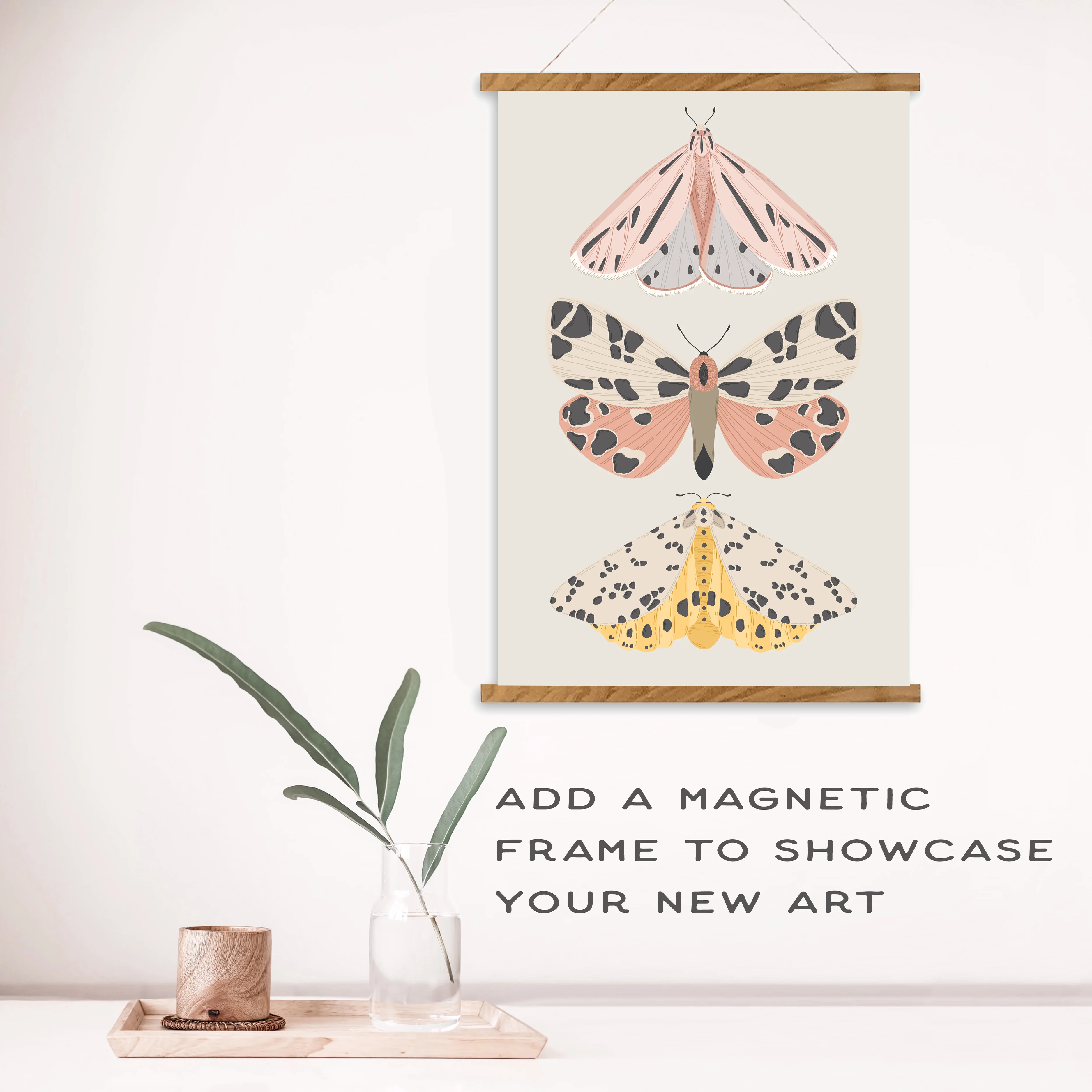 Vintage Butterflies Meditative Art Paint by Number Kit - Image 3